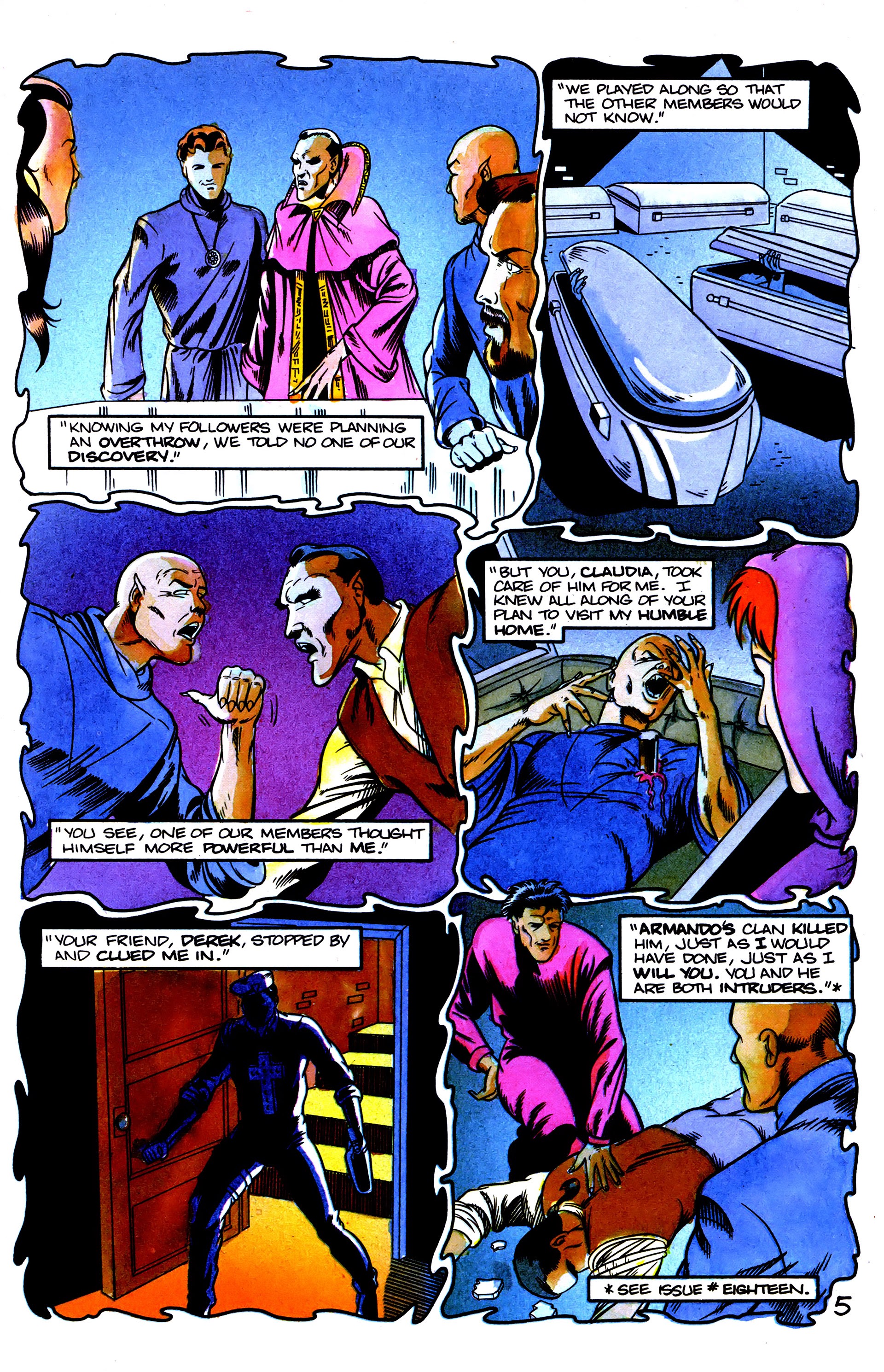 Read online Fright Night (1988) comic -  Issue #19 - 7