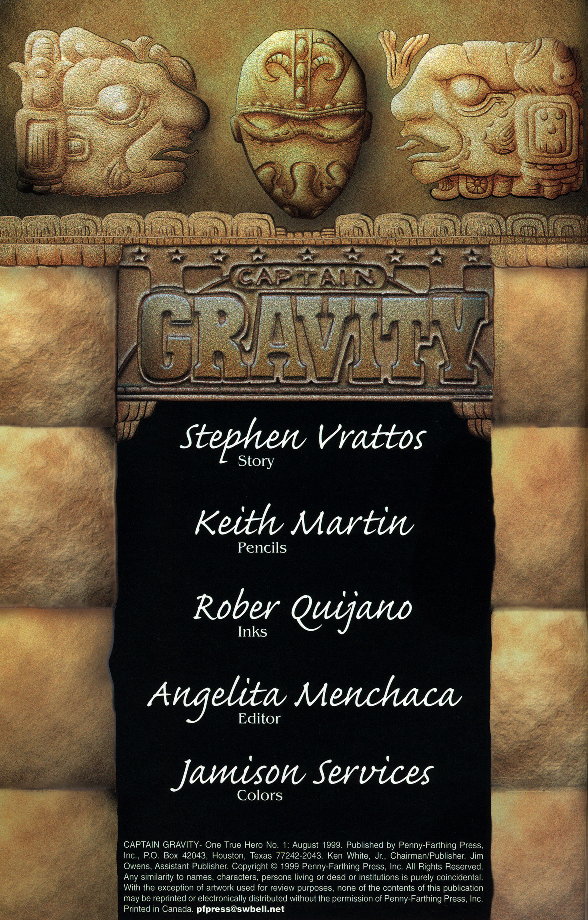 Read online Captain Gravity: One True Hero comic -  Issue # Full - 3