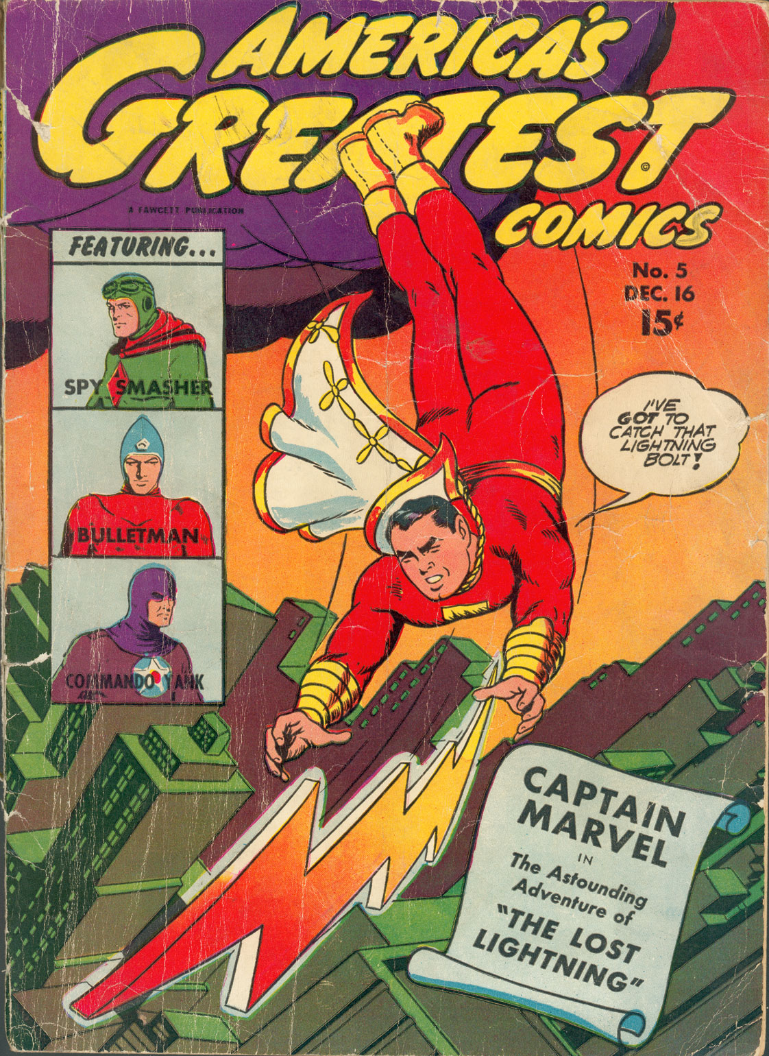 Read online America's Greatest Comics comic -  Issue #5 - 1