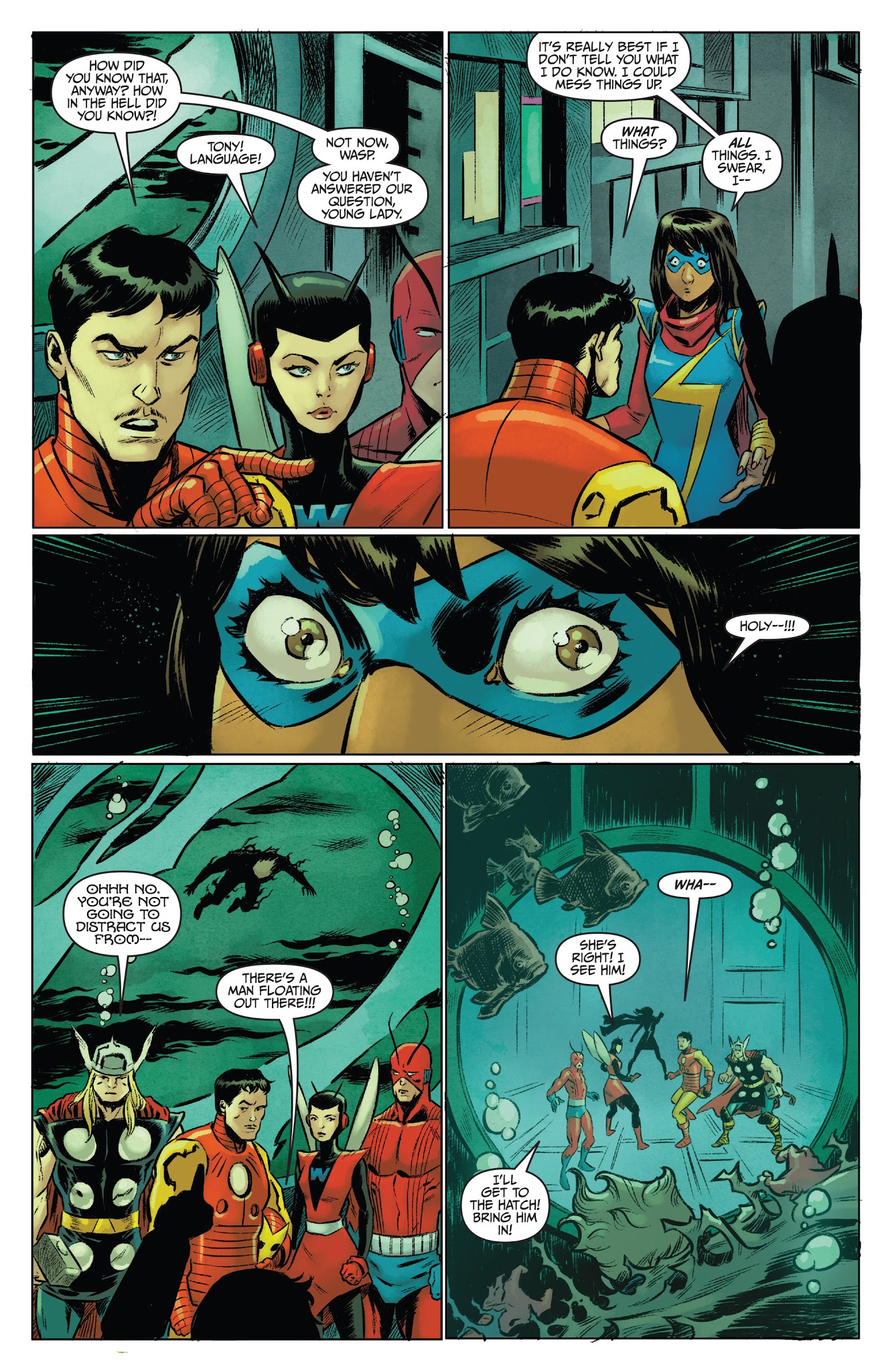 Read online Avengers: Back To Basics comic -  Issue #5 - 10