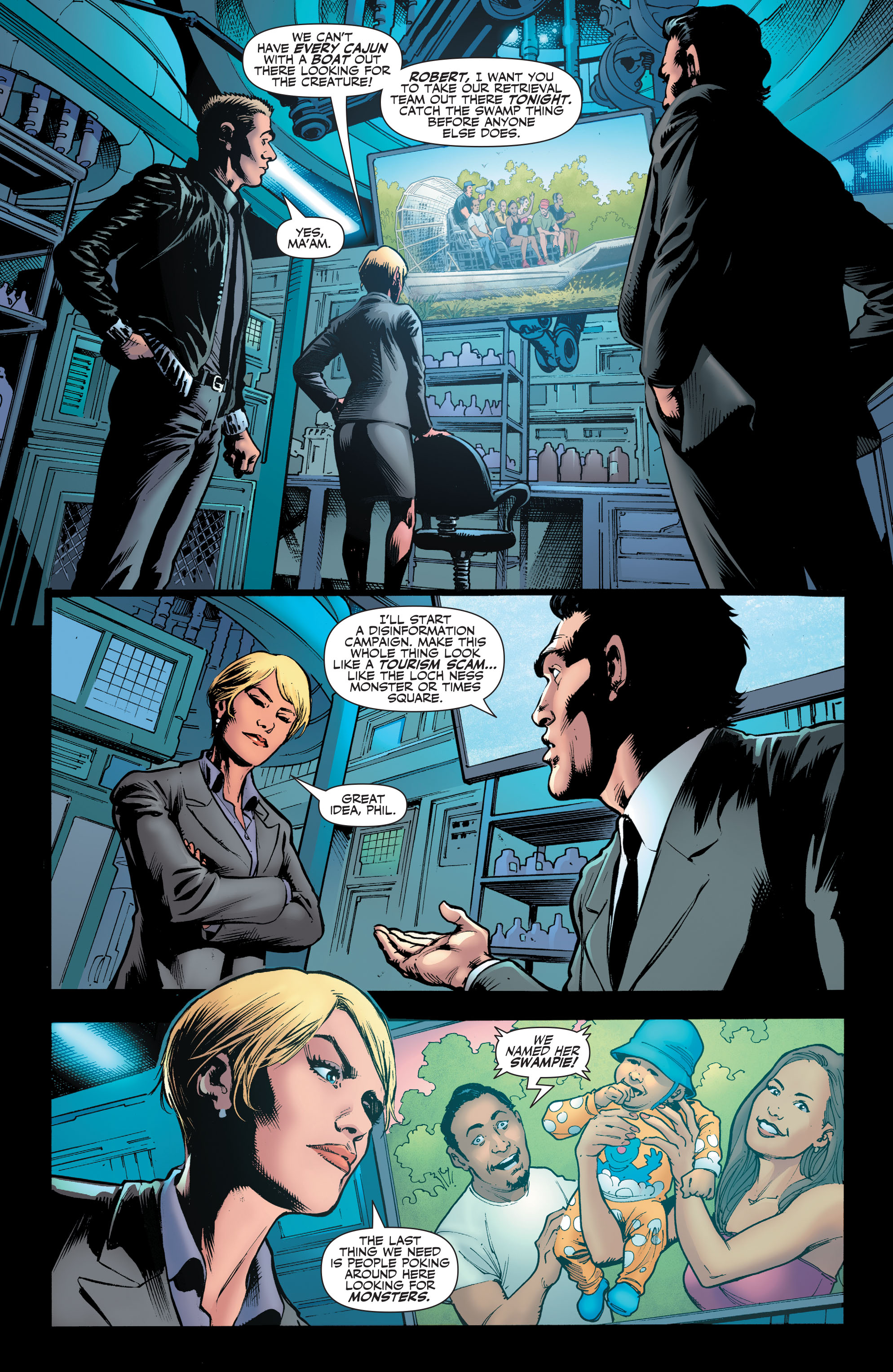 Read online Swamp Thing: New Roots comic -  Issue #3 - 3