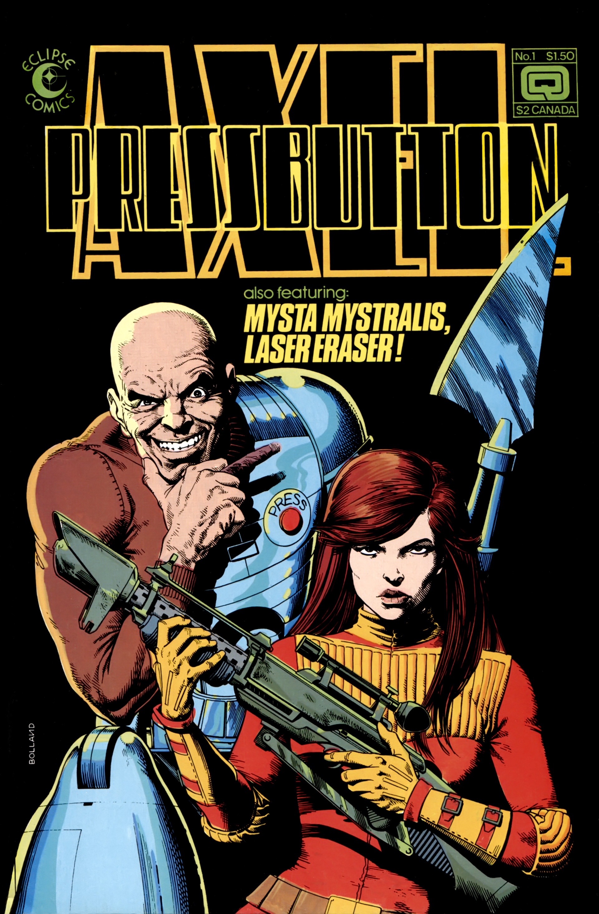 Read online Axel Pressbutton comic -  Issue #1 - 1
