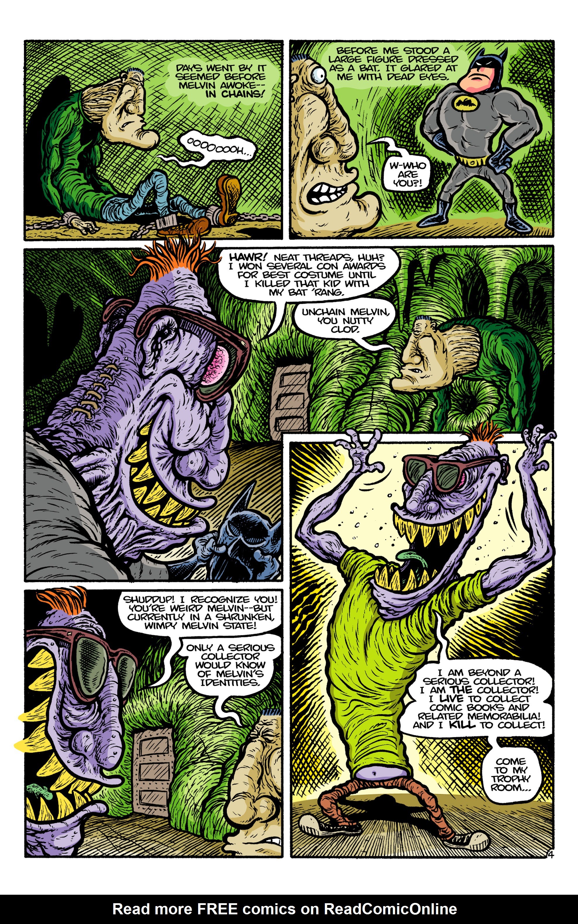 Read online Weird Melvin comic -  Issue #2 - 6
