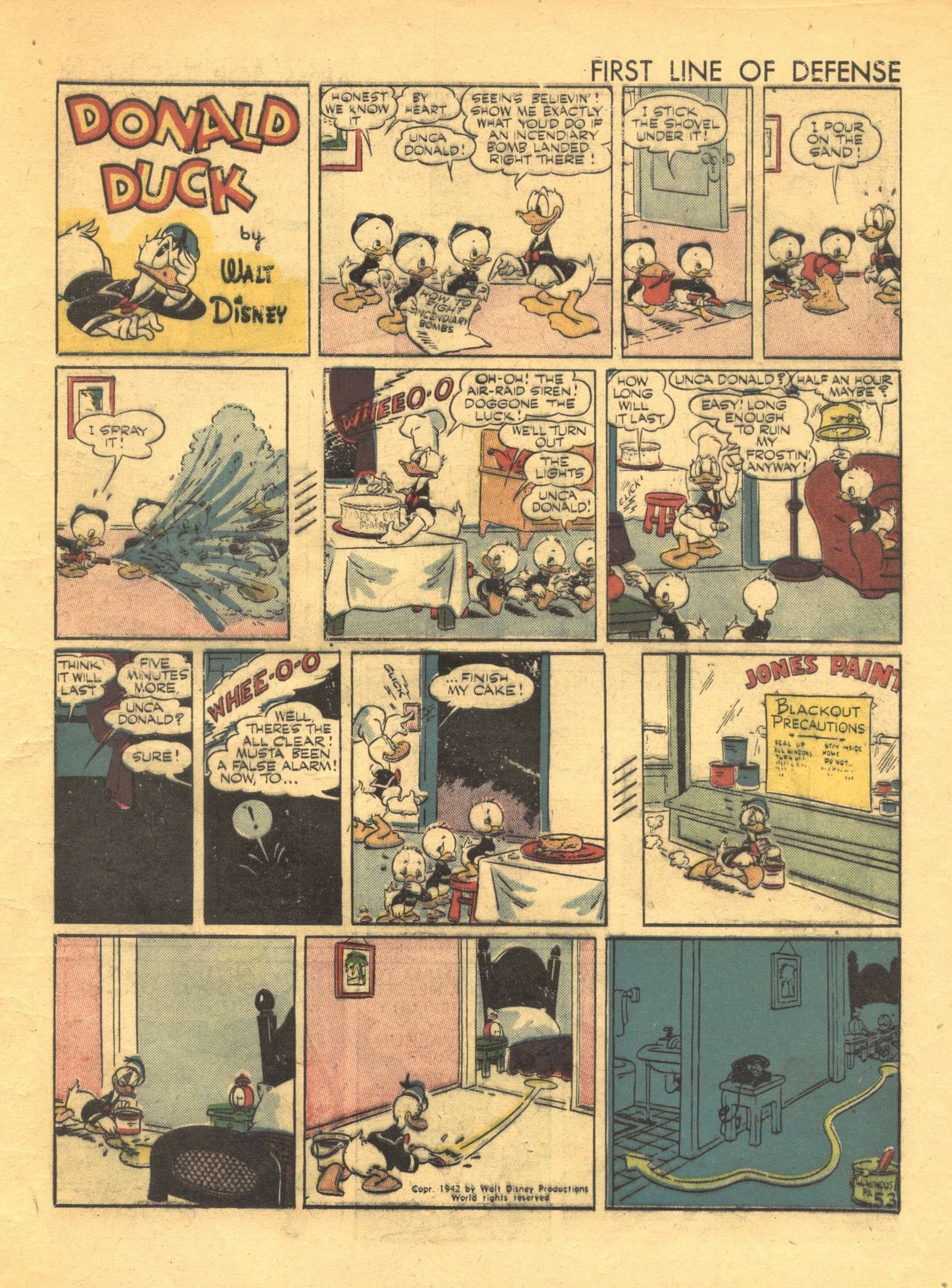 Read online Walt Disney's Comics and Stories comic -  Issue #25 - 56