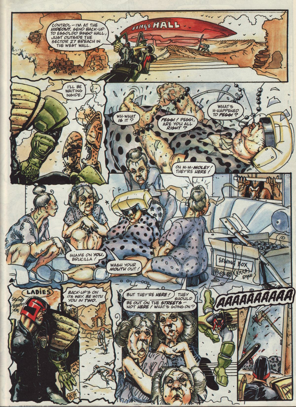 Read online Judge Dredd: The Megazine (vol. 2) comic -  Issue #35 - 40