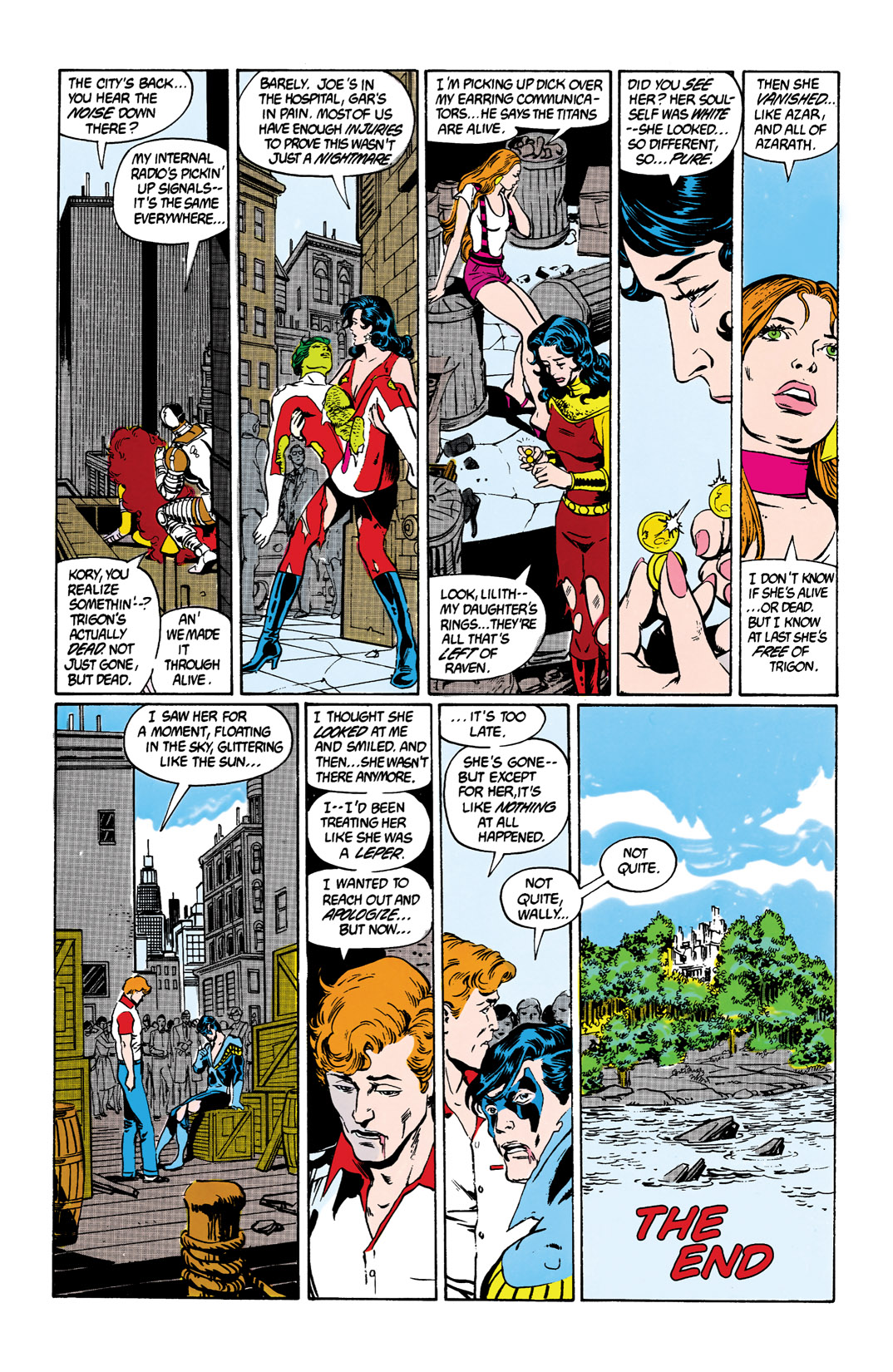 Read online The New Teen Titans (1984) comic -  Issue #5 - 24