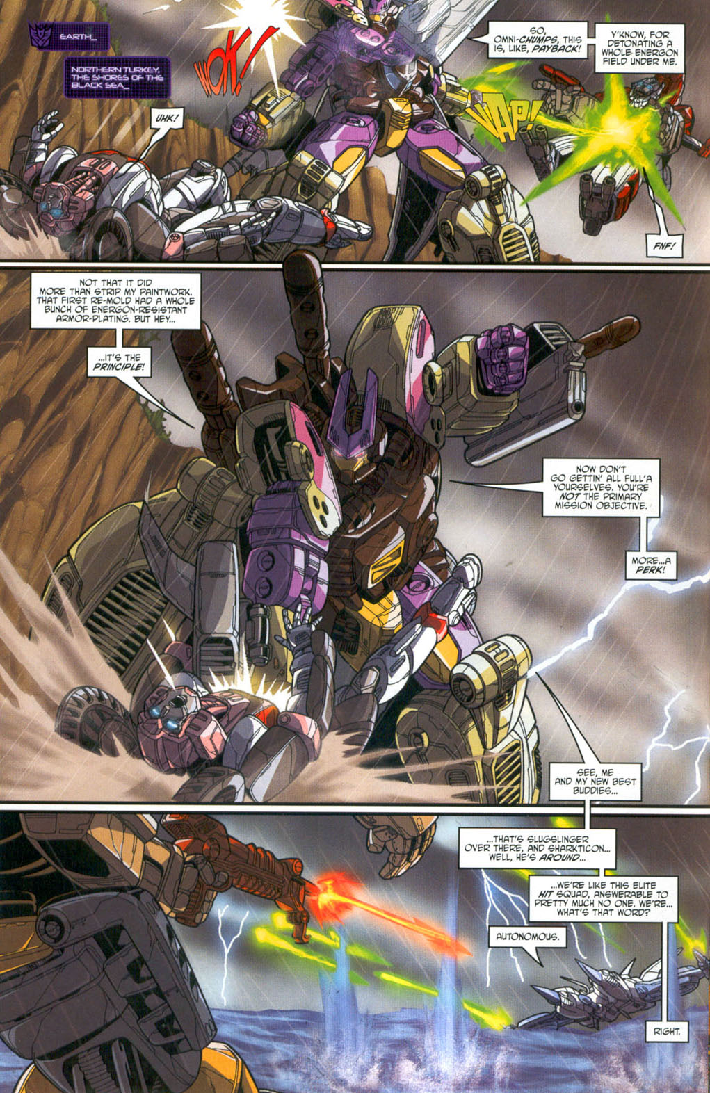 Read online Transformers Energon comic -  Issue #27 - 6