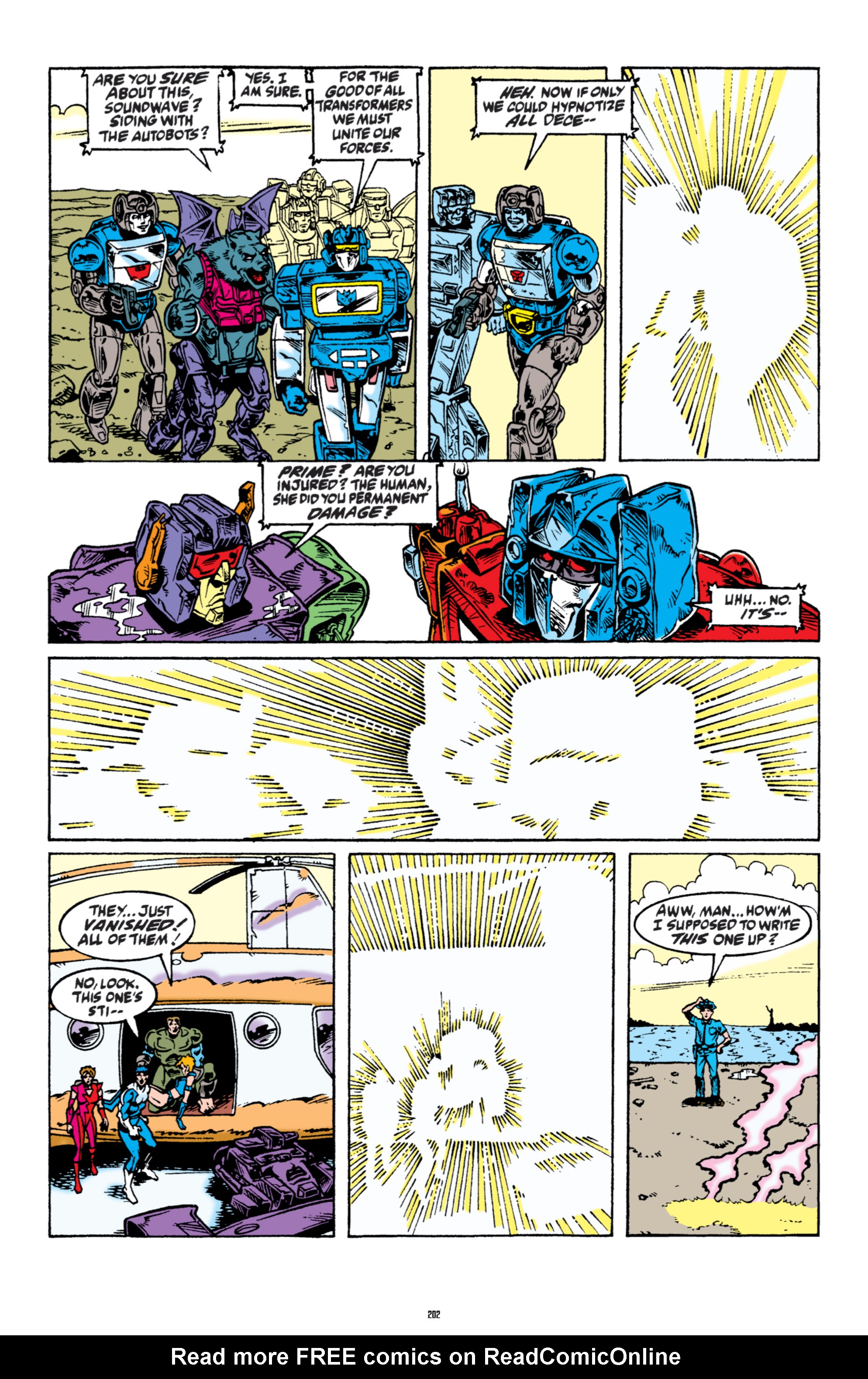 Read online The Transformers Classics comic -  Issue # TPB 6 - 202