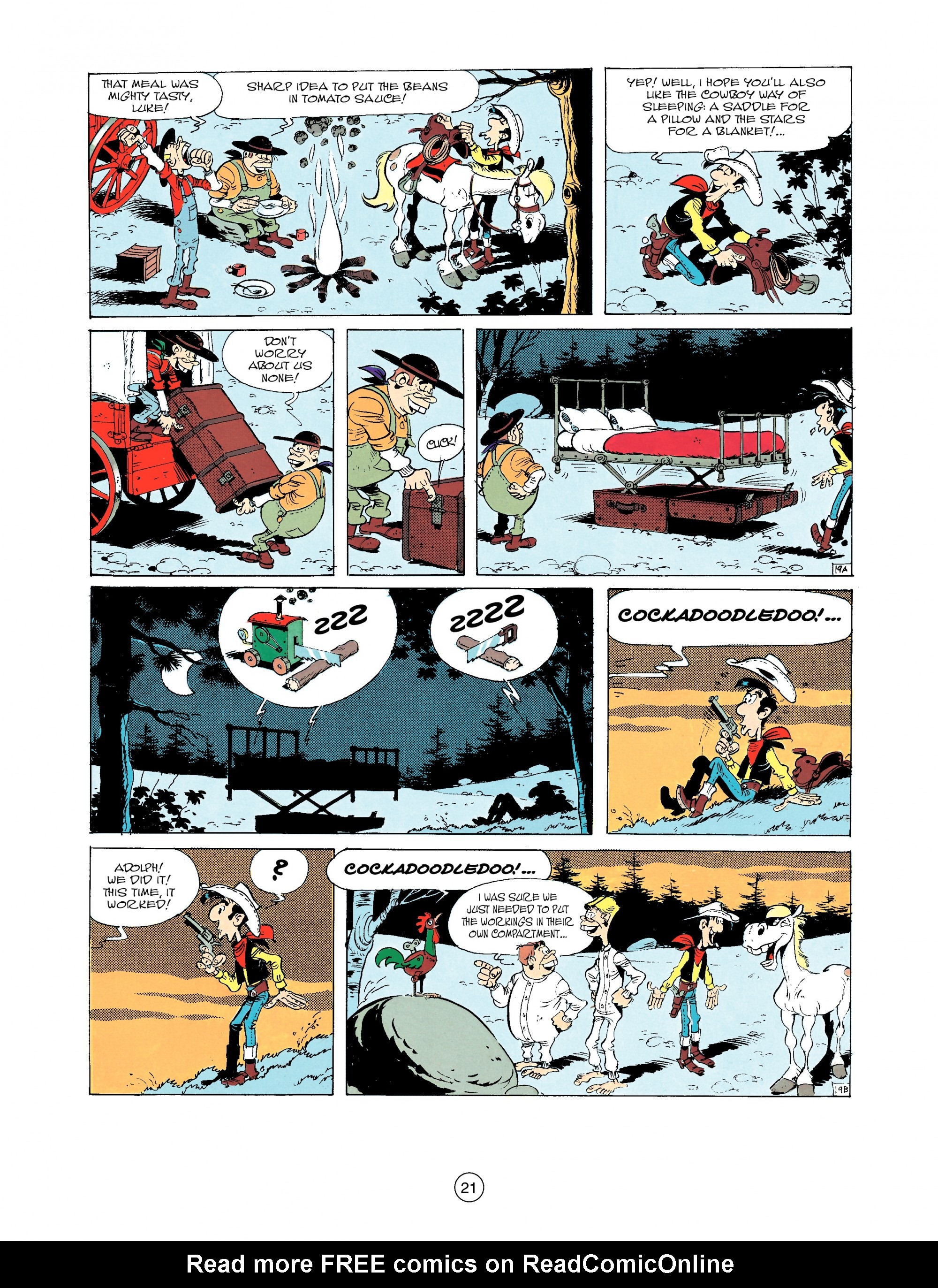 Read online A Lucky Luke Adventure comic -  Issue #33 - 21