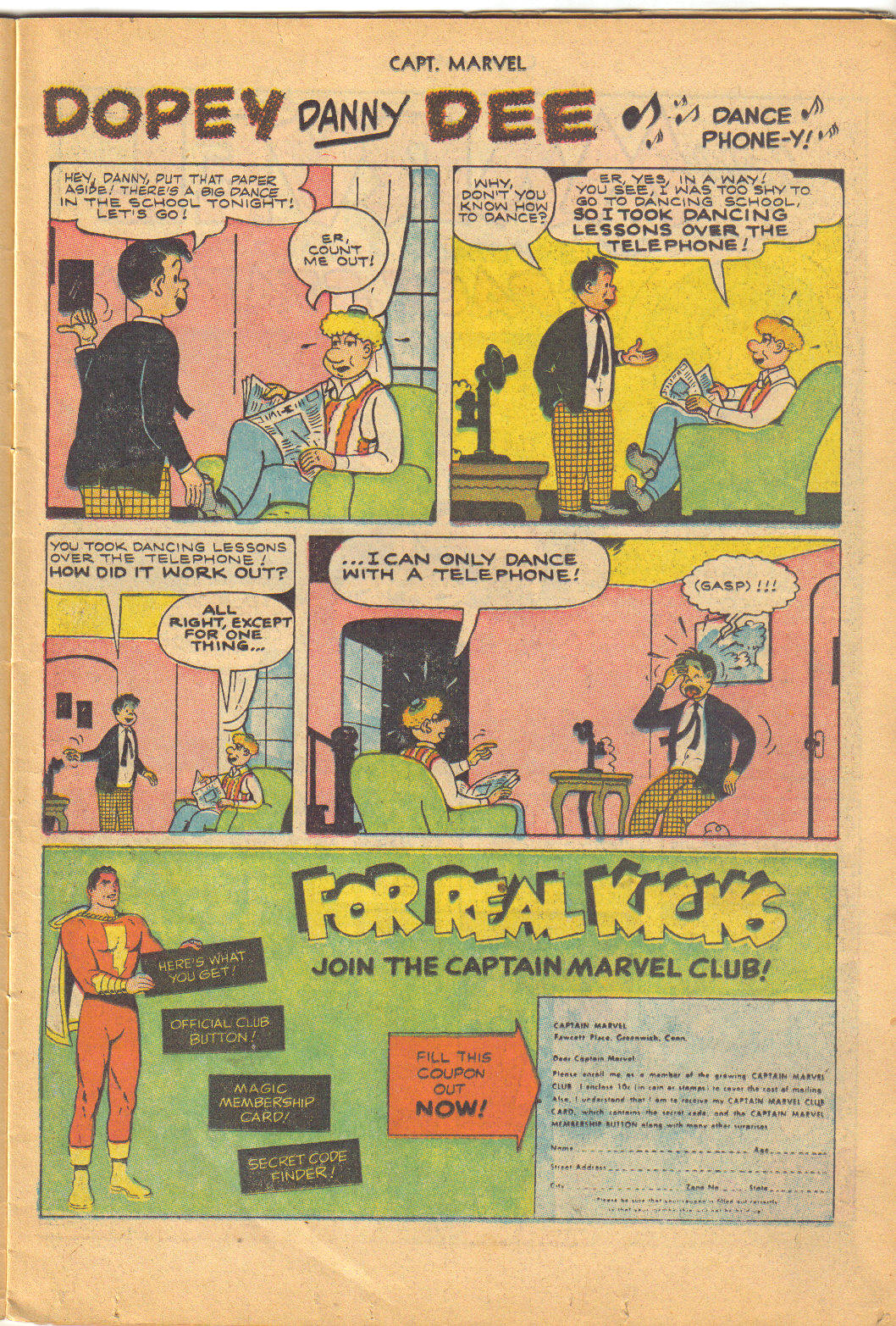 Read online Captain Marvel Adventures comic -  Issue #142 - 11