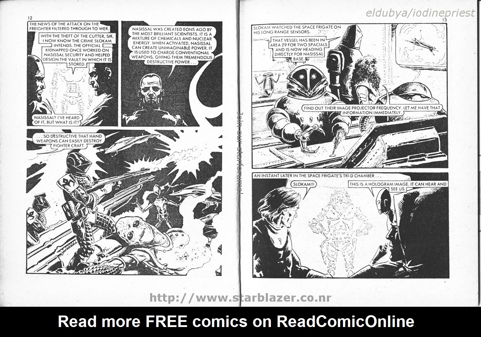 Read online Starblazer comic -  Issue #36 - 8