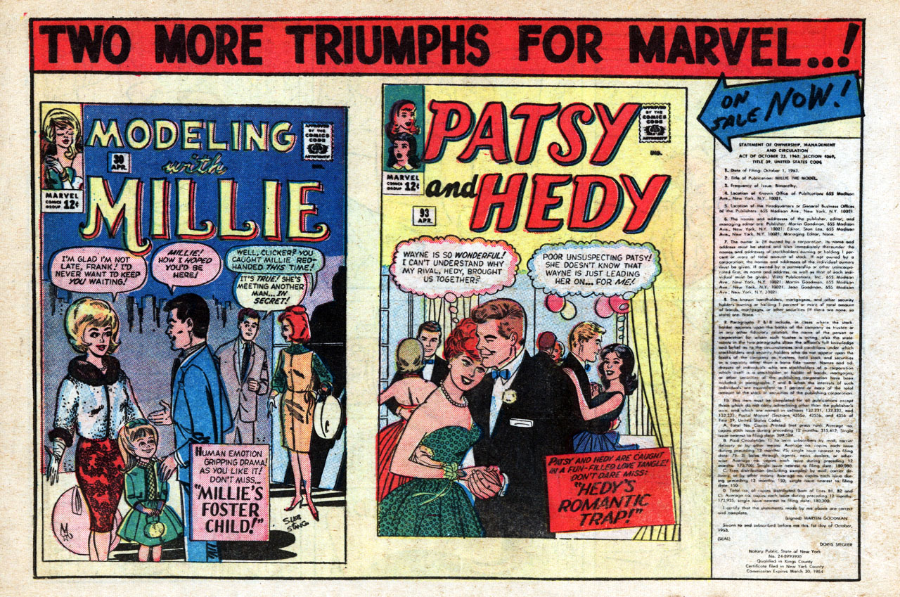 Read online Millie the Model comic -  Issue #120 - 24
