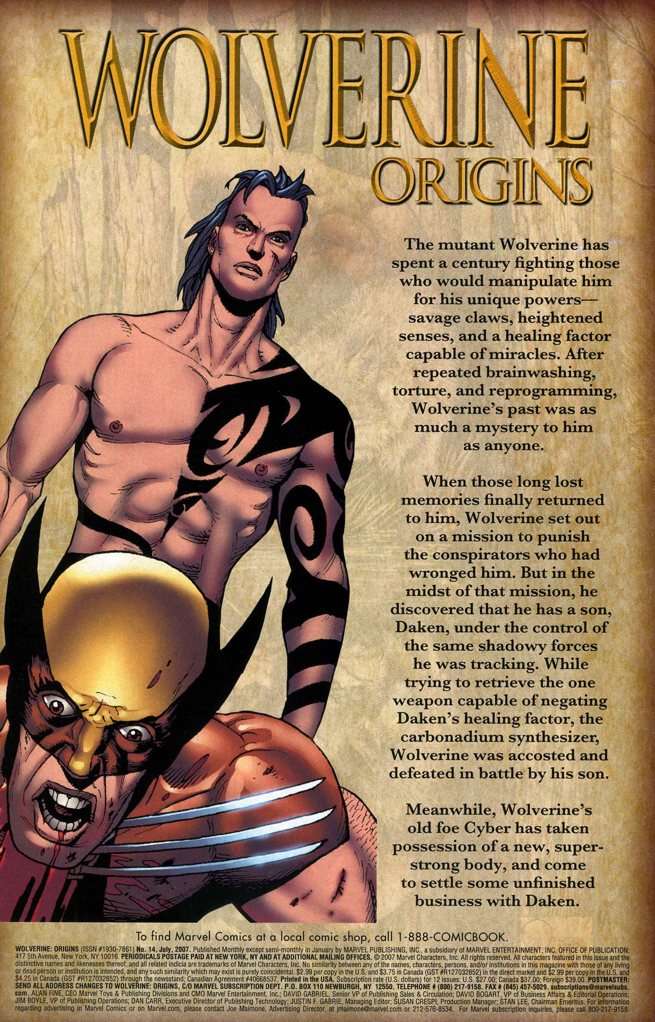 Read online Wolverine: Origins comic -  Issue #14 - 2