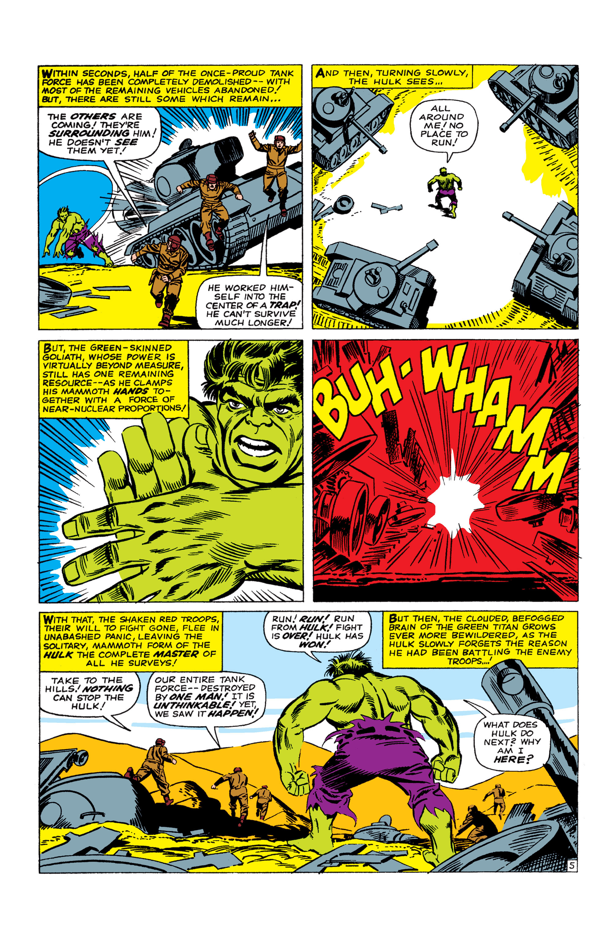 Read online Marvel Masterworks: The Incredible Hulk comic -  Issue # TPB 2 (Part 2) - 6