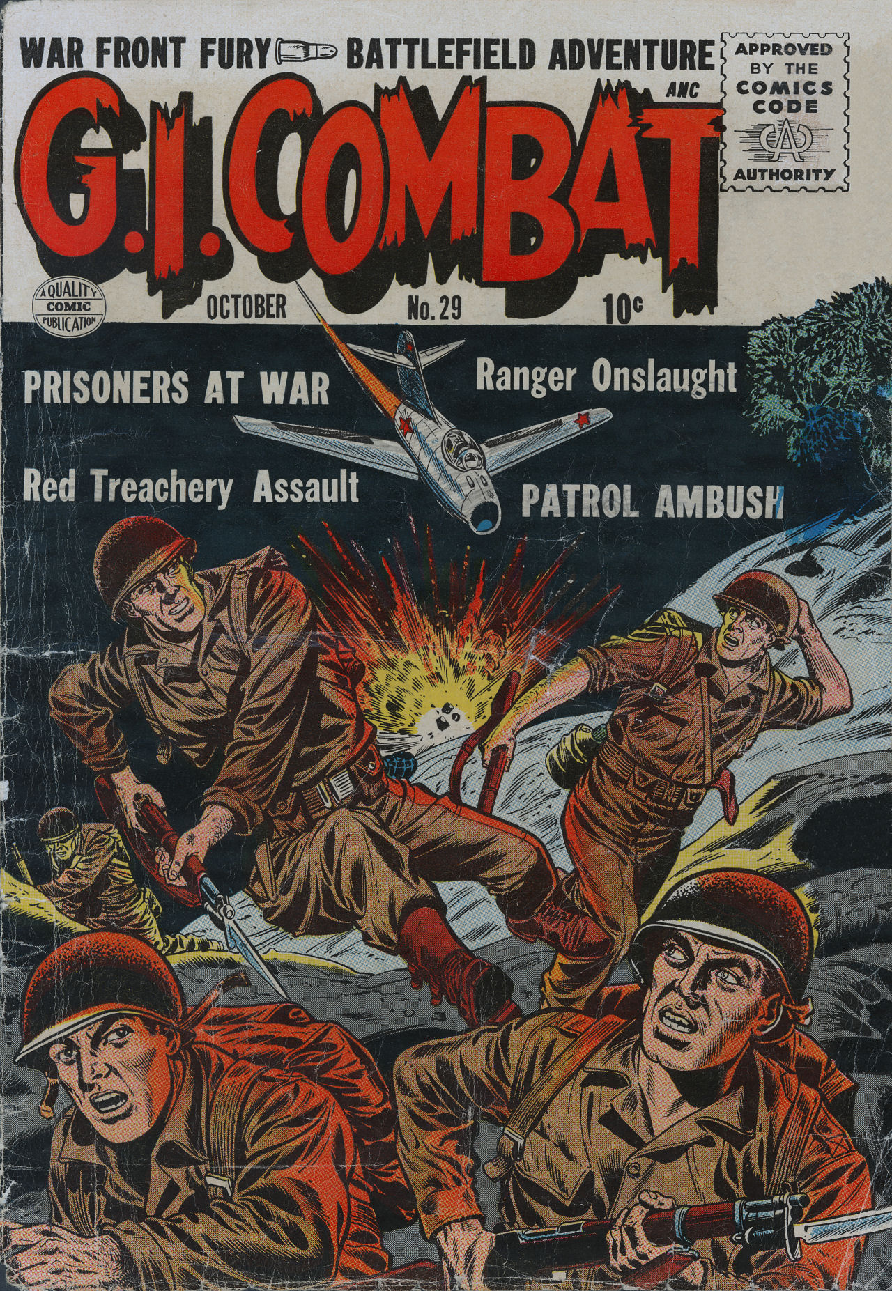 Read online G.I. Combat (1952) comic -  Issue #29 - 1