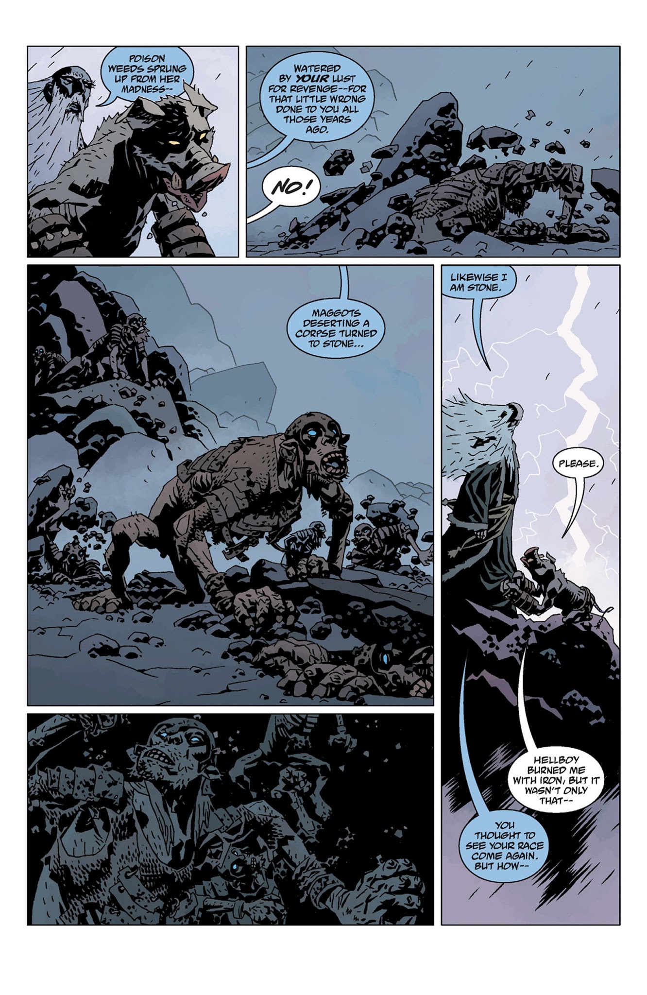 Read online Hellboy: The Storm And The Fury comic -  Issue # TPB - 39