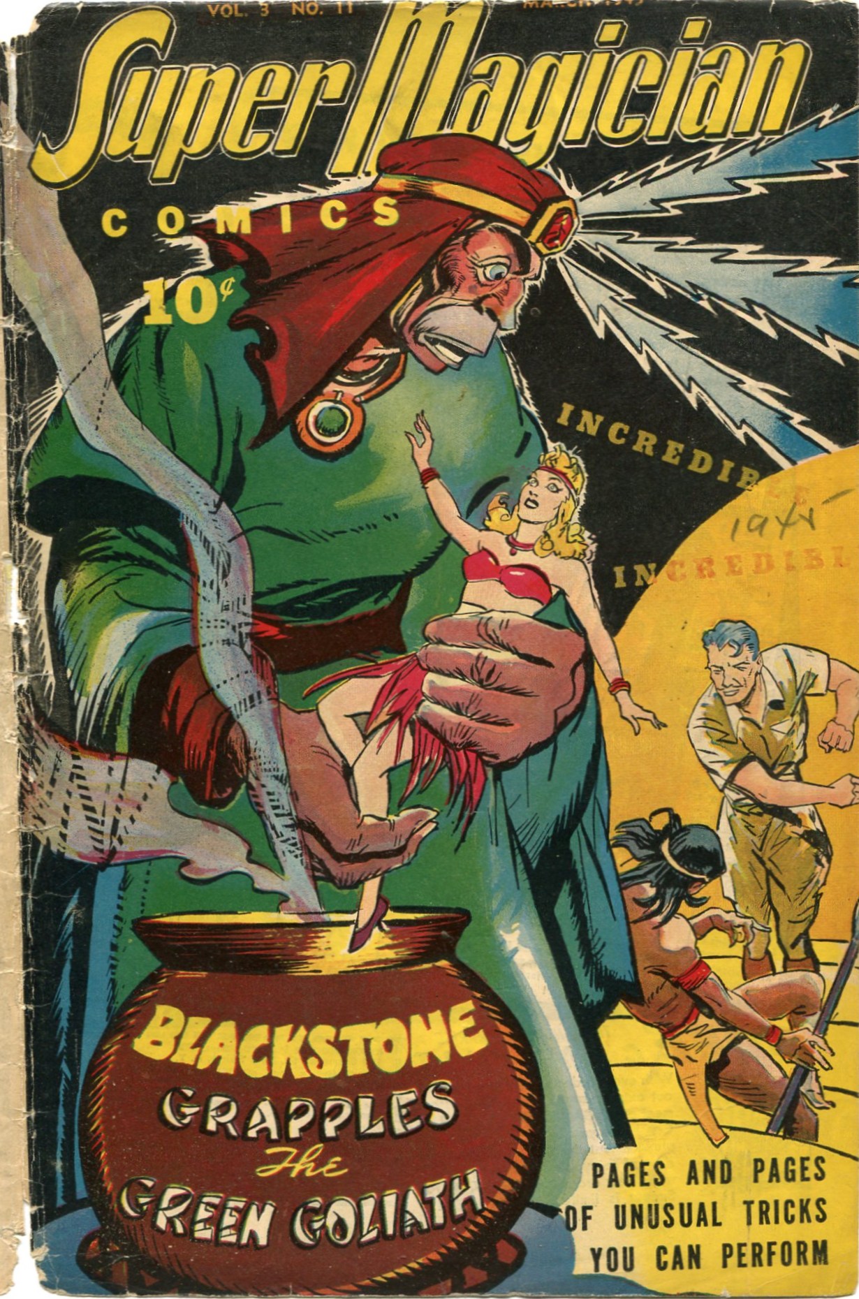 Read online Super-Magician Comics comic -  Issue #35 - 1