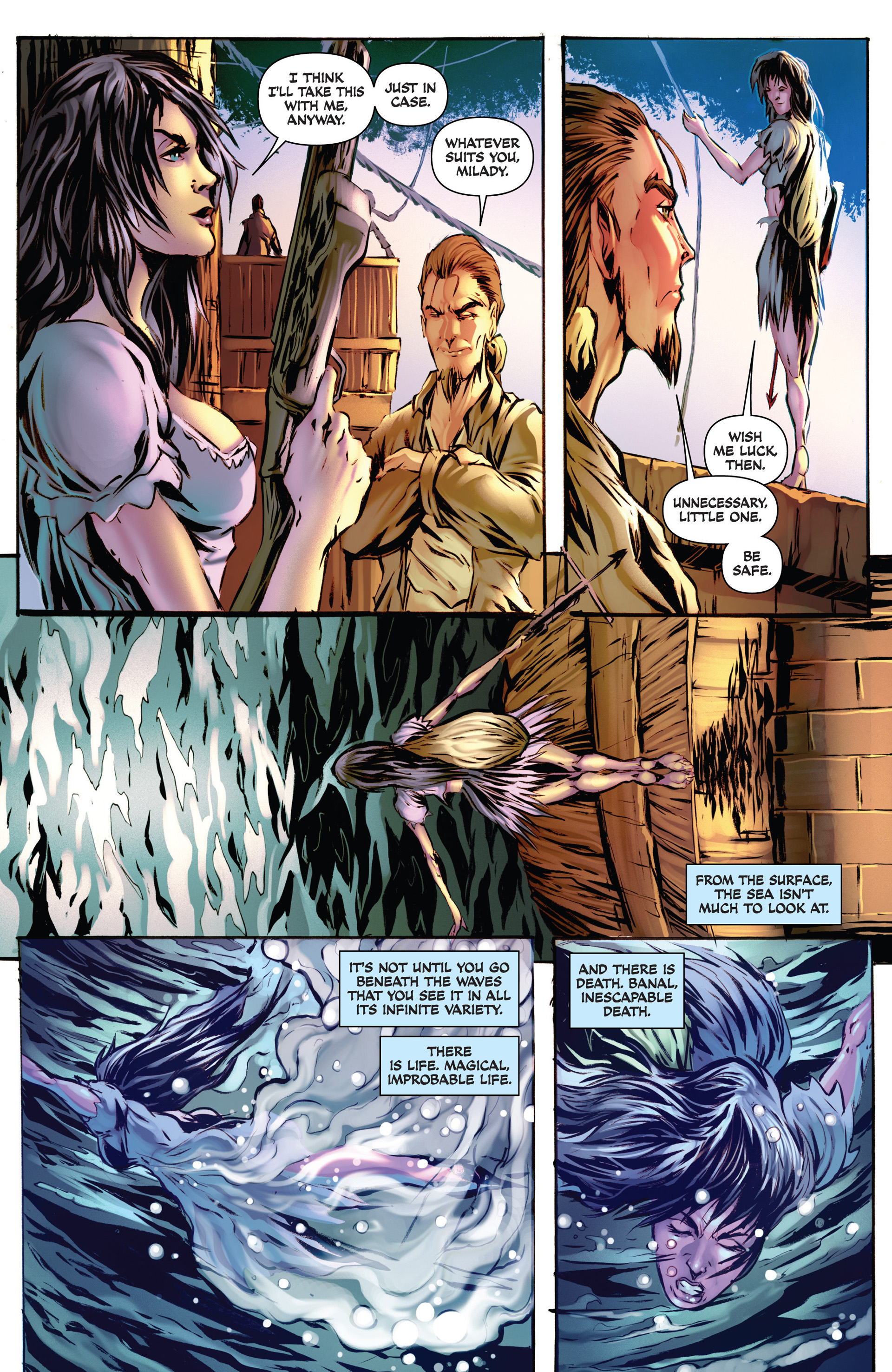 Read online Damsels: Mermaids comic -  Issue #3 - 11