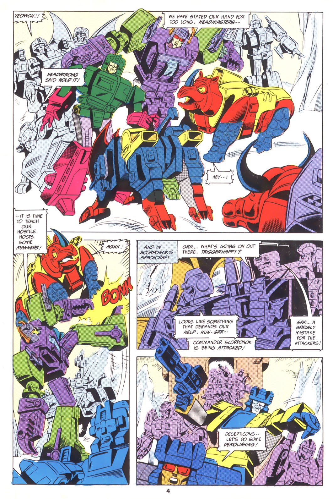 Read online The Transformers (UK) comic -  Issue #207 - 4