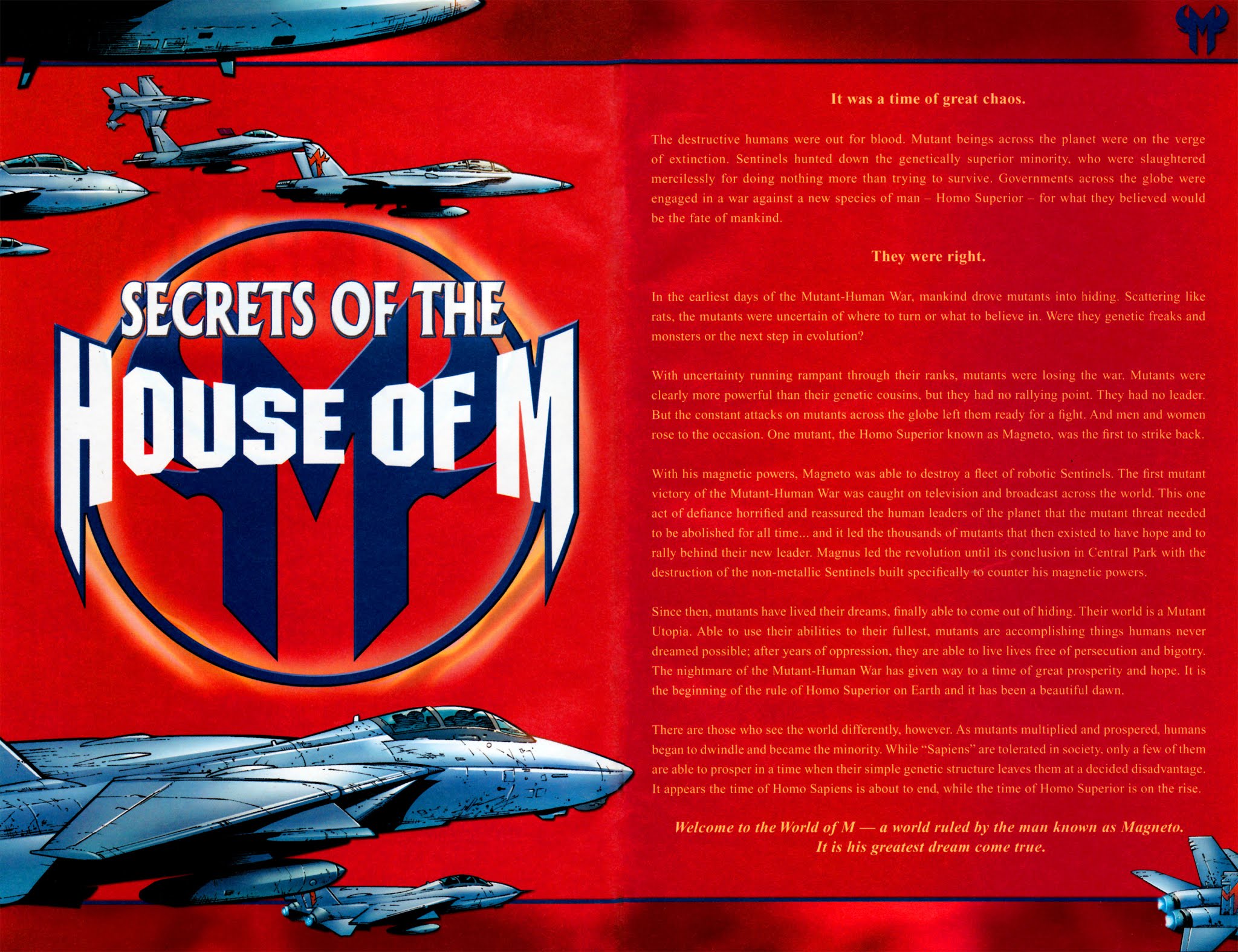 Read online Secrets of the House of M comic -  Issue # Full - 4