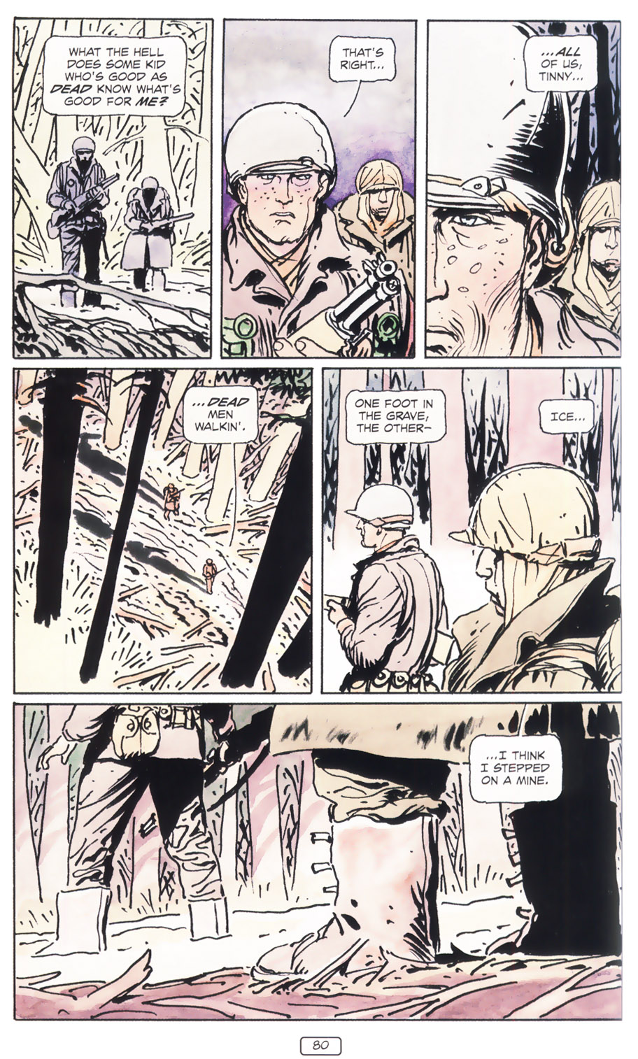 Read online Sgt. Rock: Between Hell & A Hard Place comic -  Issue # TPB - 86