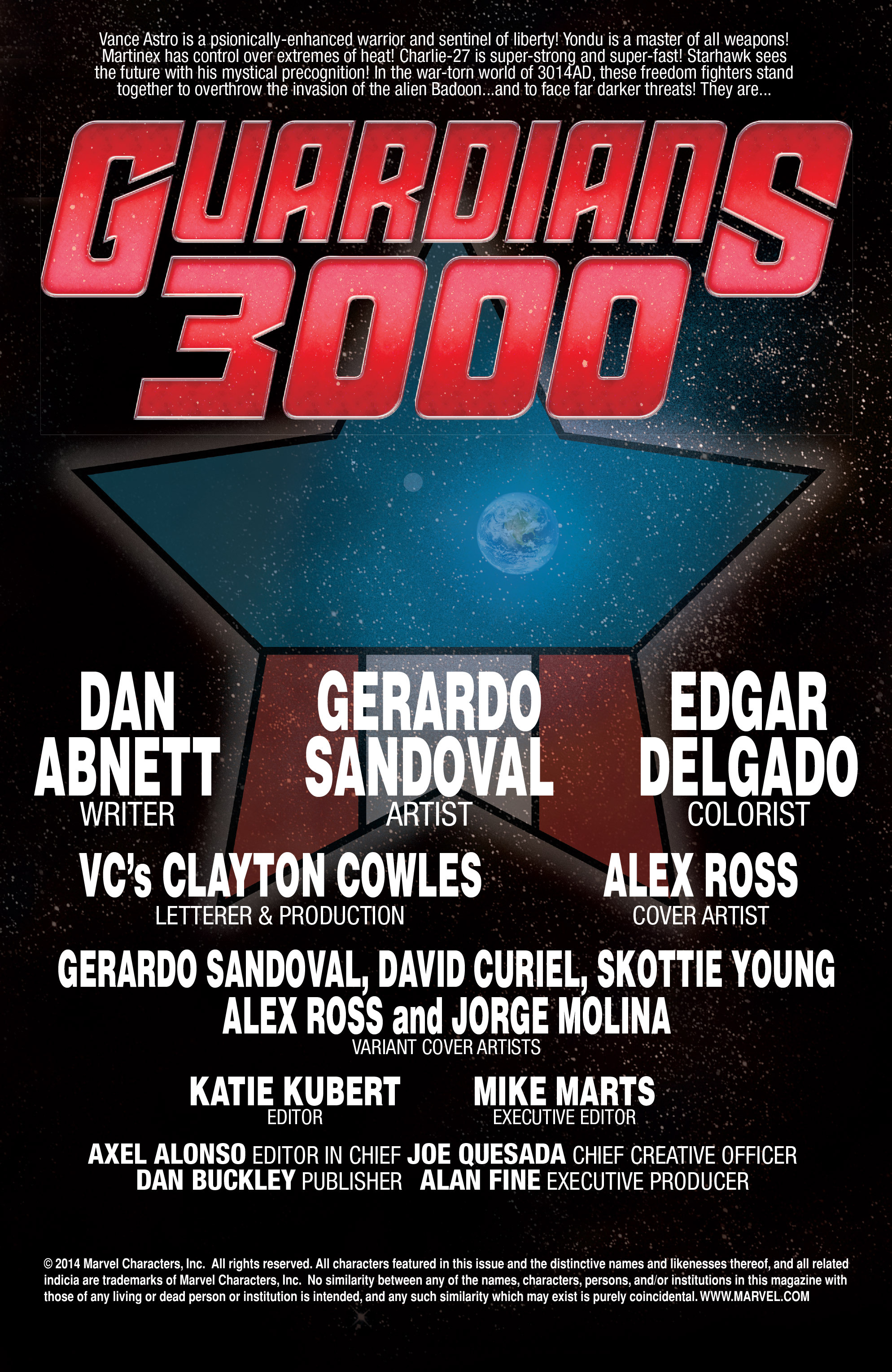 Read online Guardians 3000 comic -  Issue #1 - 2