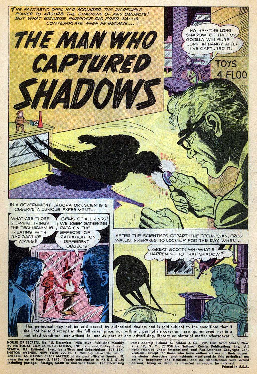Read online House of Secrets (1956) comic -  Issue #15 - 3