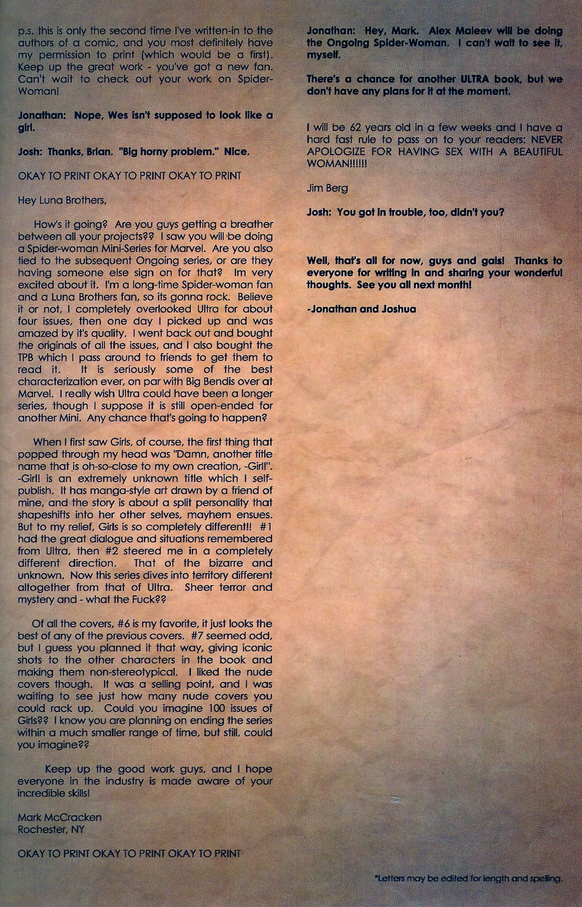 Read online Girls comic -  Issue #10 - 27