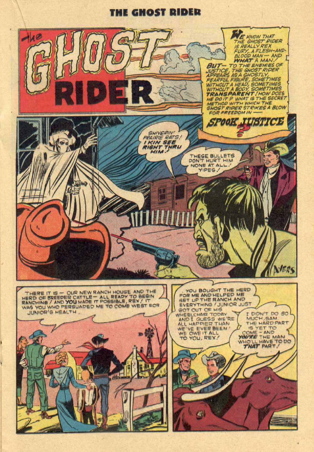 Read online The Ghost Rider (1950) comic -  Issue #1 - 16