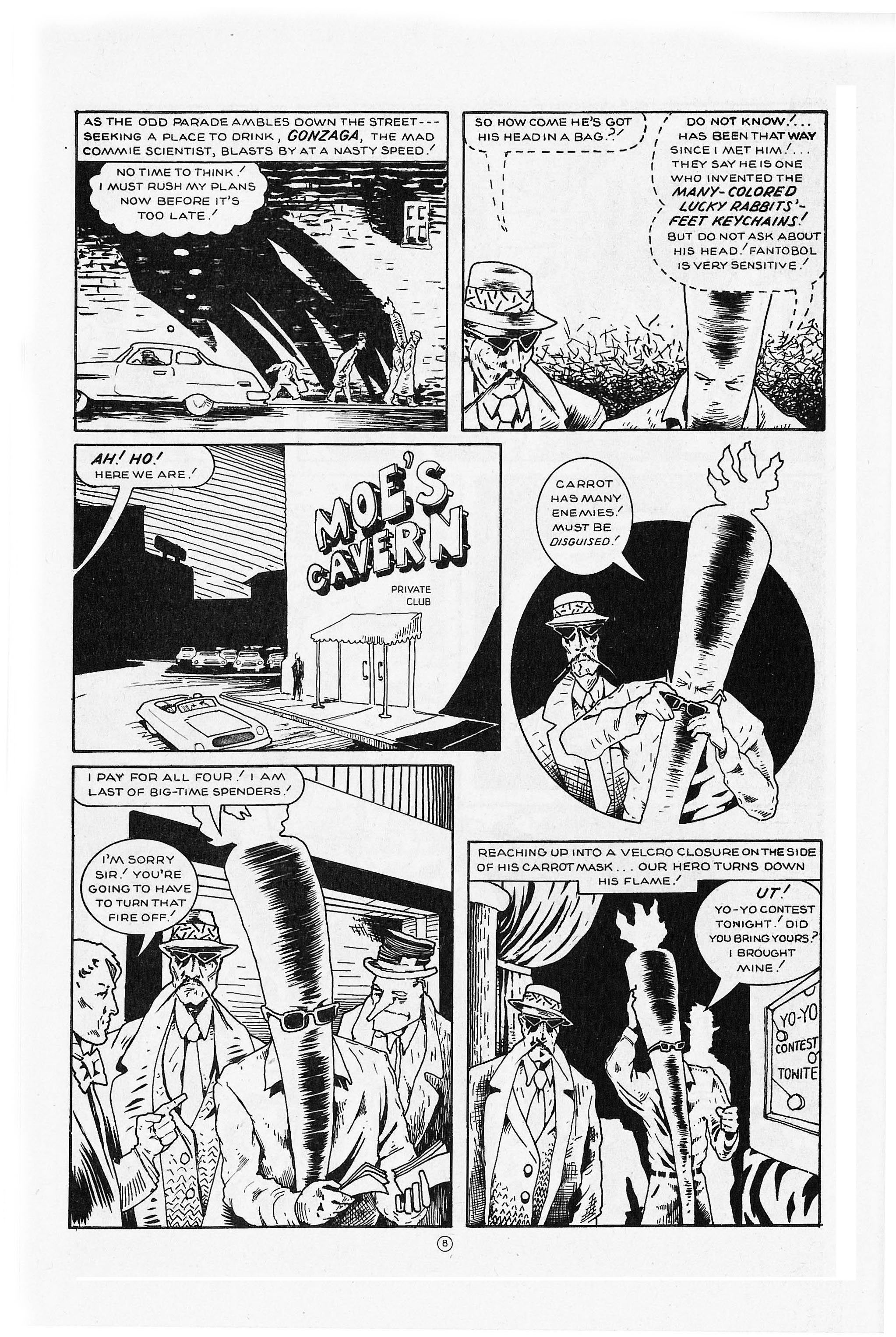 Read online Flaming Carrot Comics (1984) comic -  Issue #6 - 10