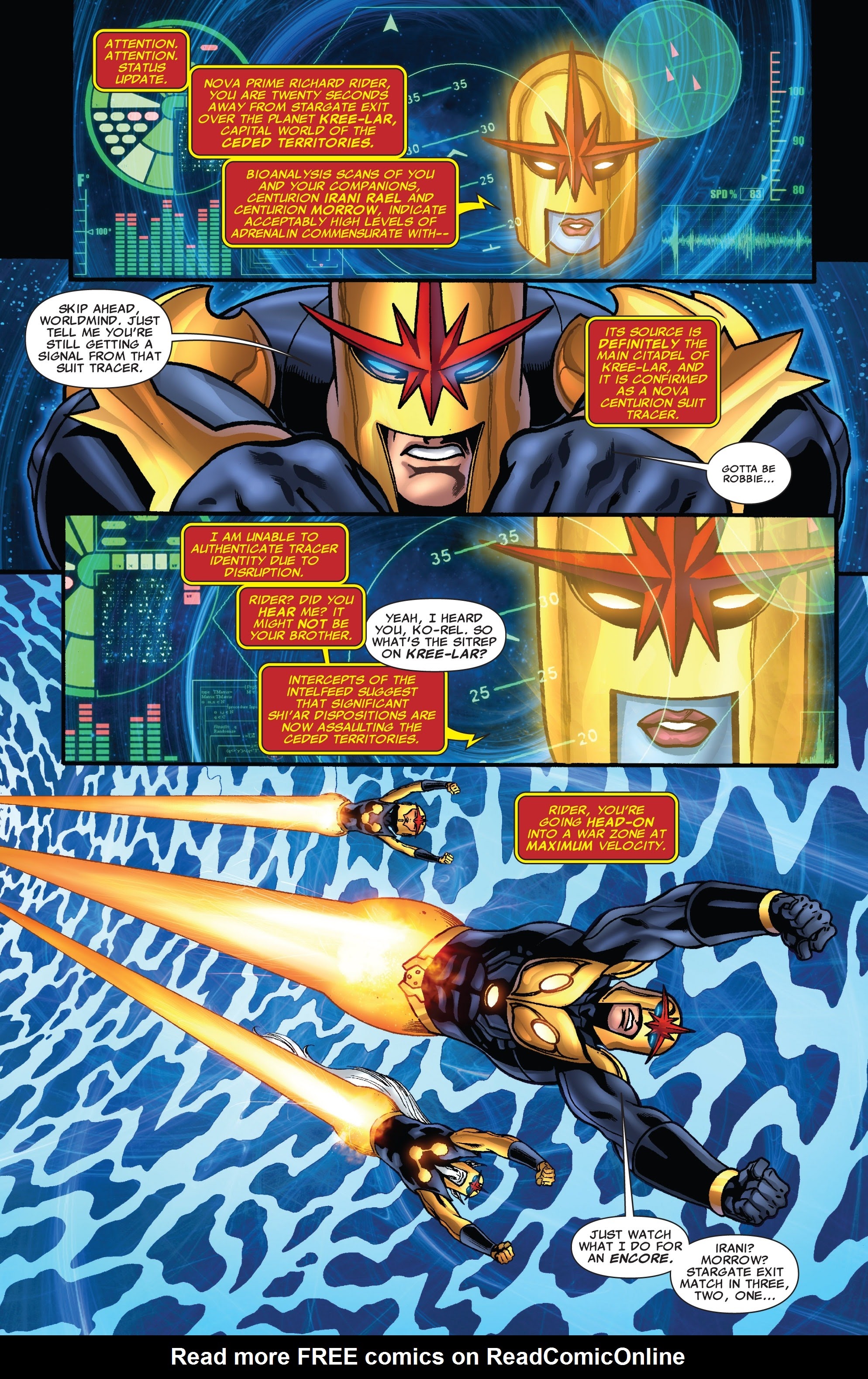 Read online Nova (2007) comic -  Issue #27 - 3