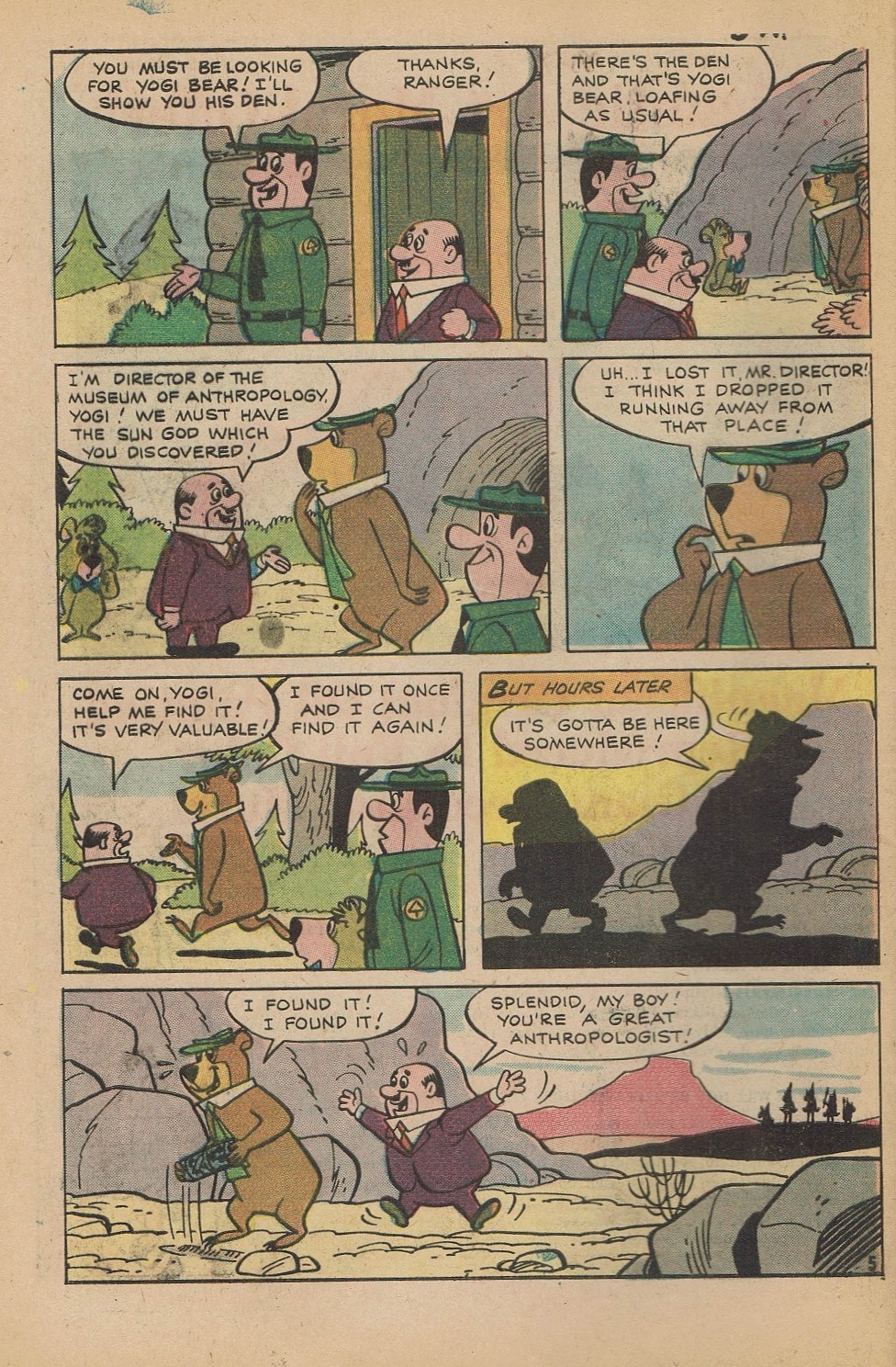 Read online Yogi Bear (1970) comic -  Issue #6 - 8