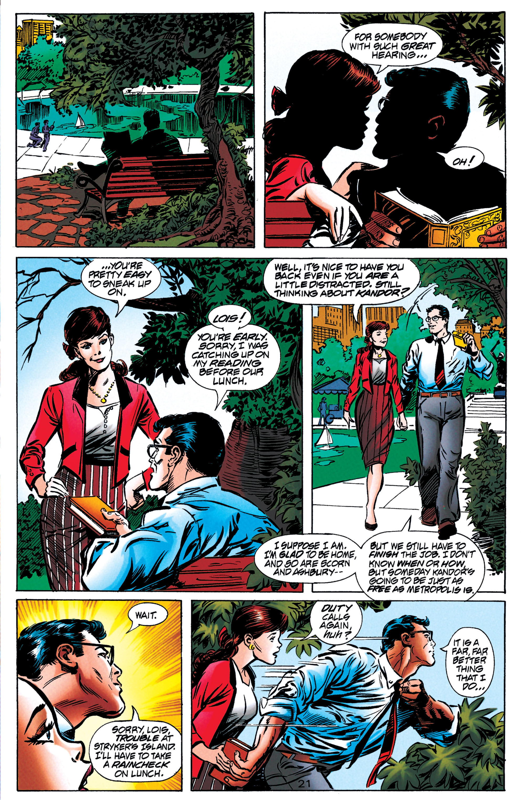 Read online Adventures of Superman (1987) comic -  Issue #563 - 21