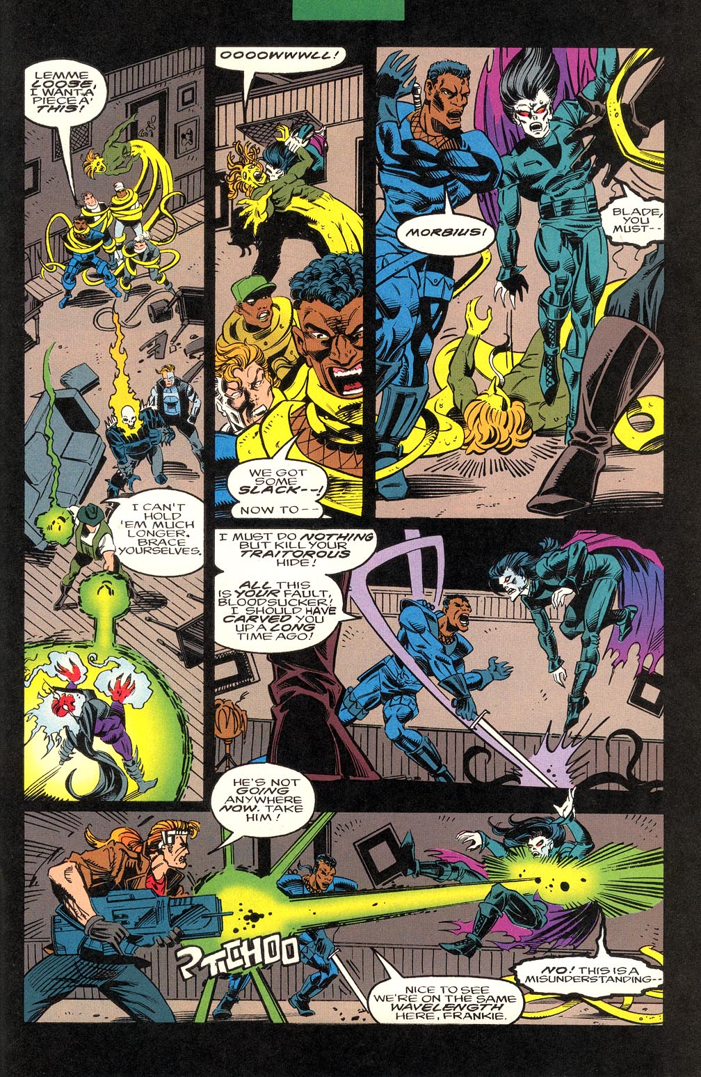 Read online Morbius: The Living Vampire (1992) comic -  Issue #16 - 21
