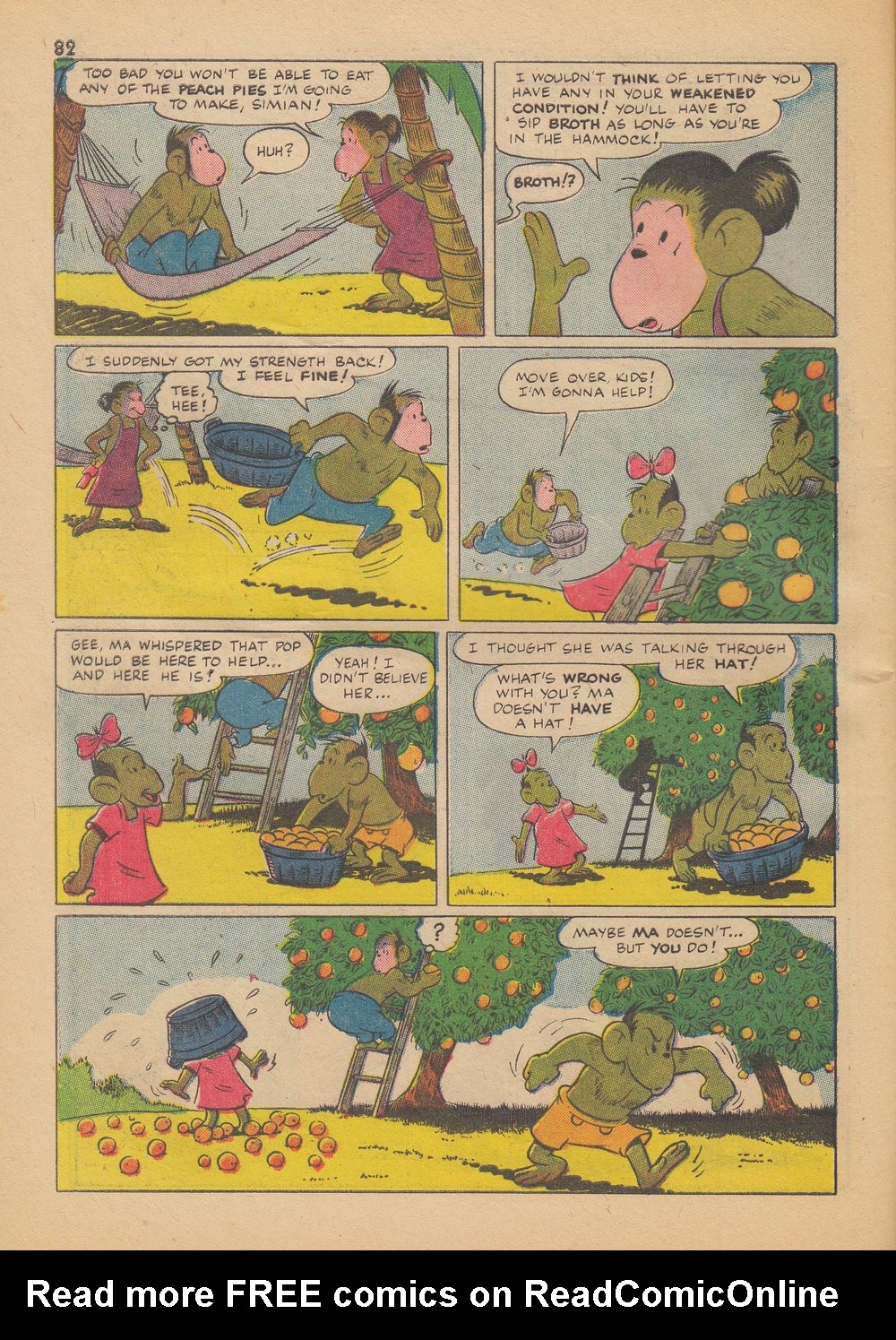 Read online Tom and Jerry's Summer Fun comic -  Issue #1 - 84
