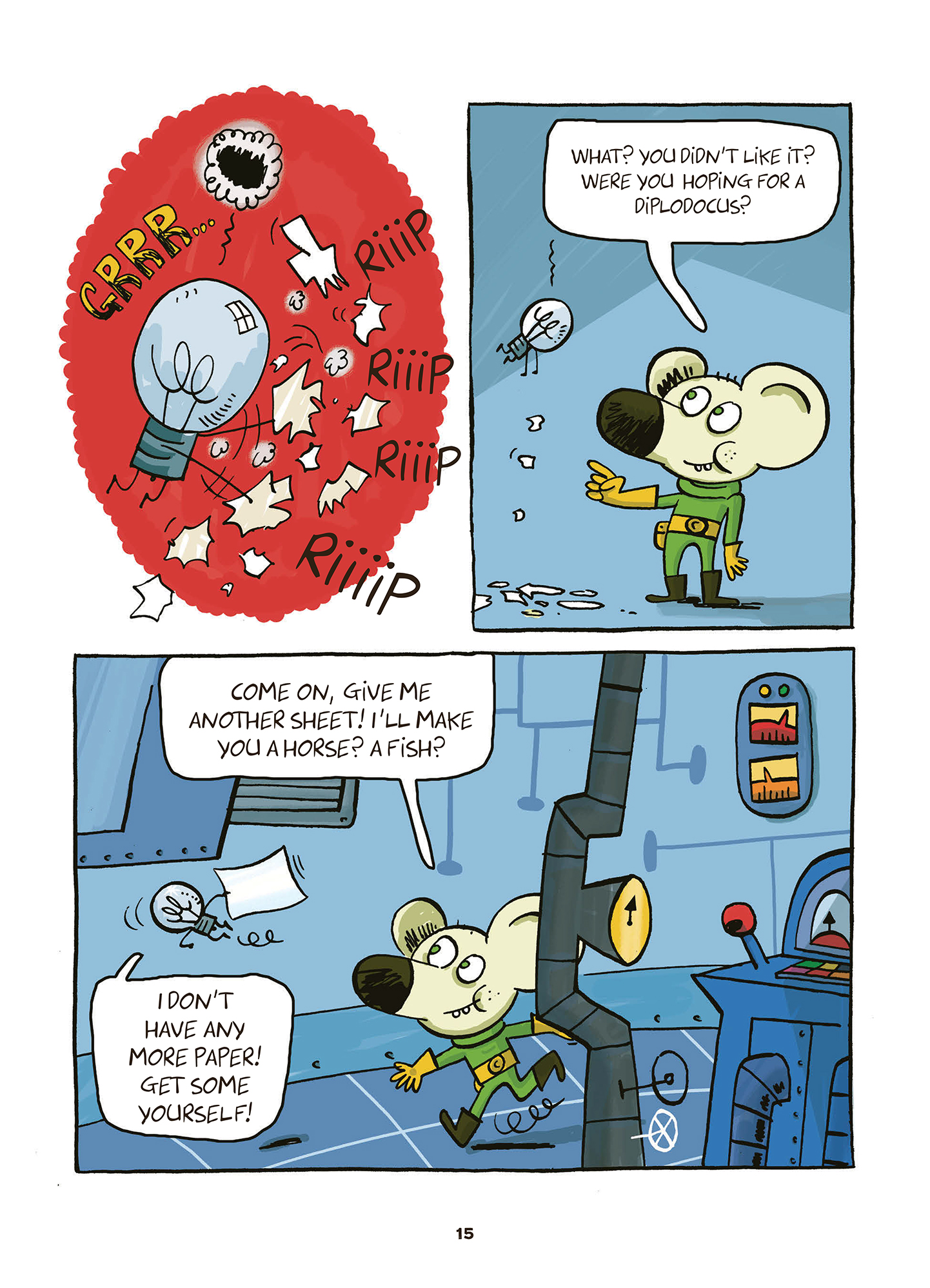 Read online Astro Mouse and Light Bulb comic -  Issue # TPB - 17