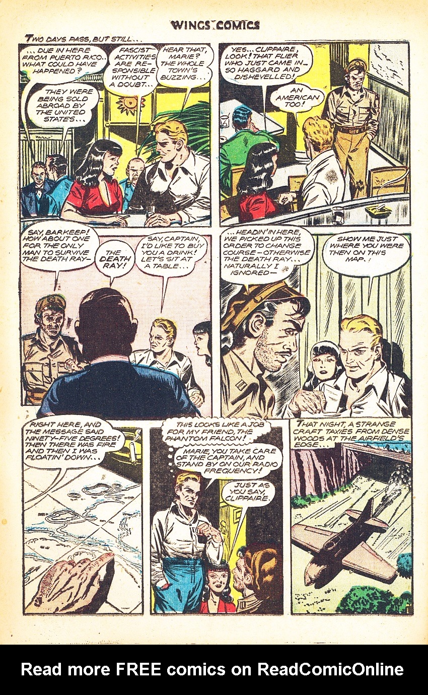 Read online Wings Comics comic -  Issue #71 - 38