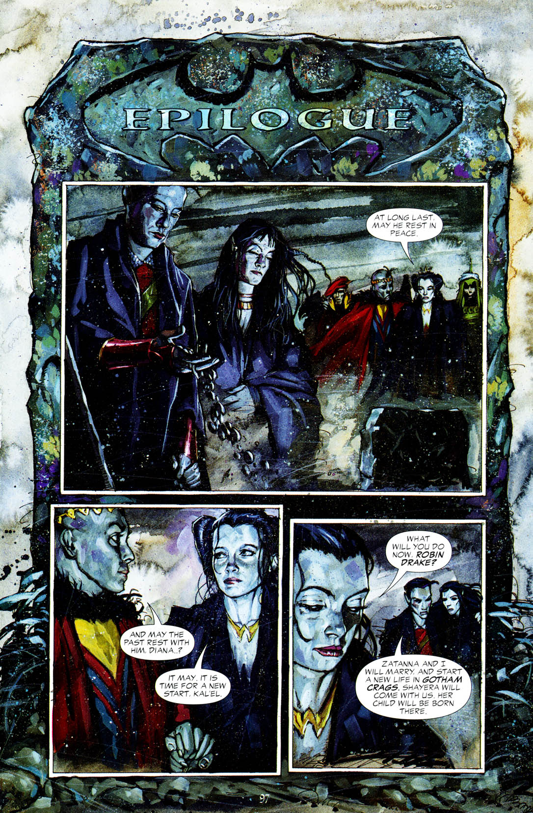 Read online JLA: Riddle of the Beast comic -  Issue # Full - 98