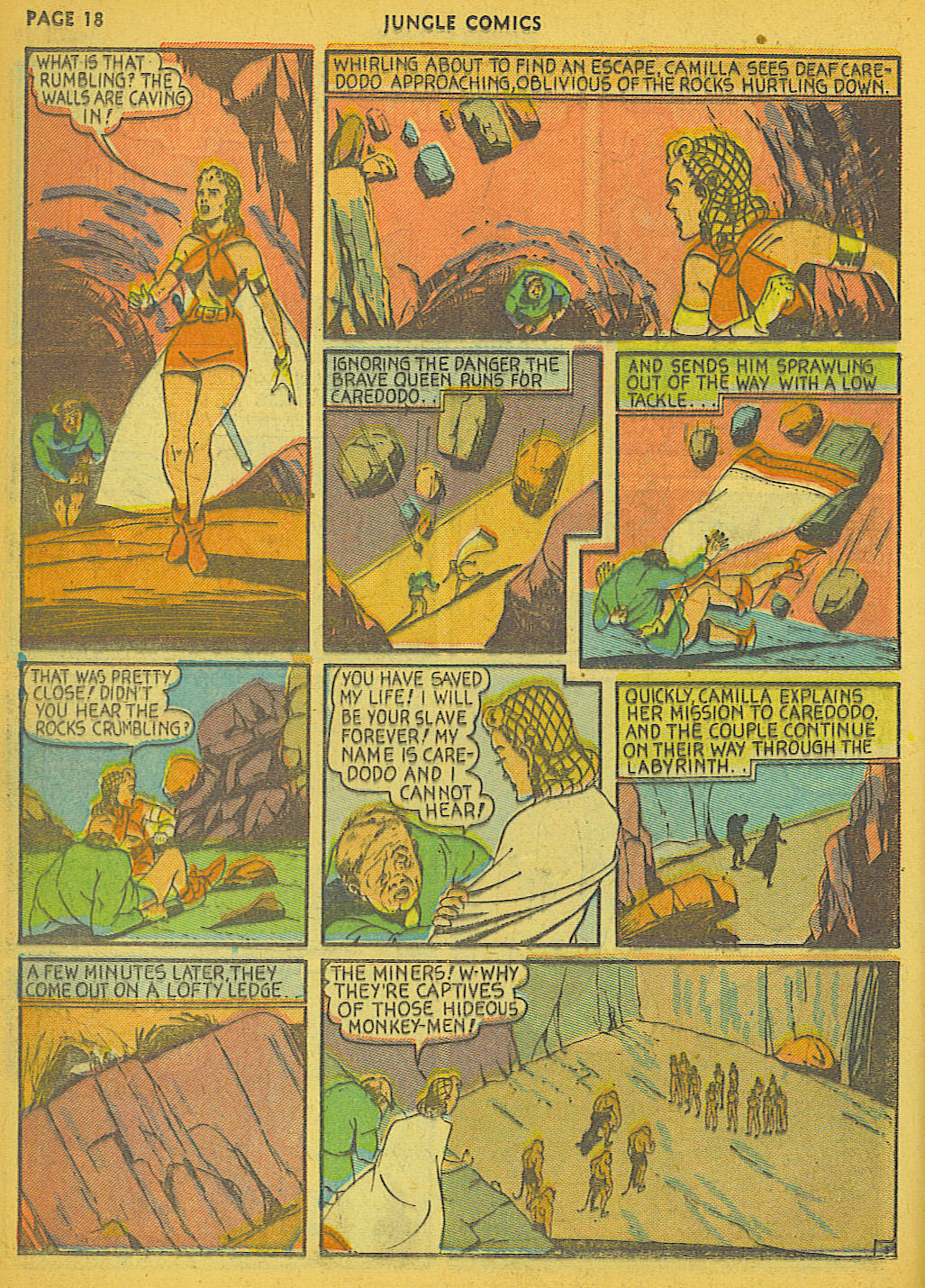 Read online Jungle Comics comic -  Issue #6 - 20