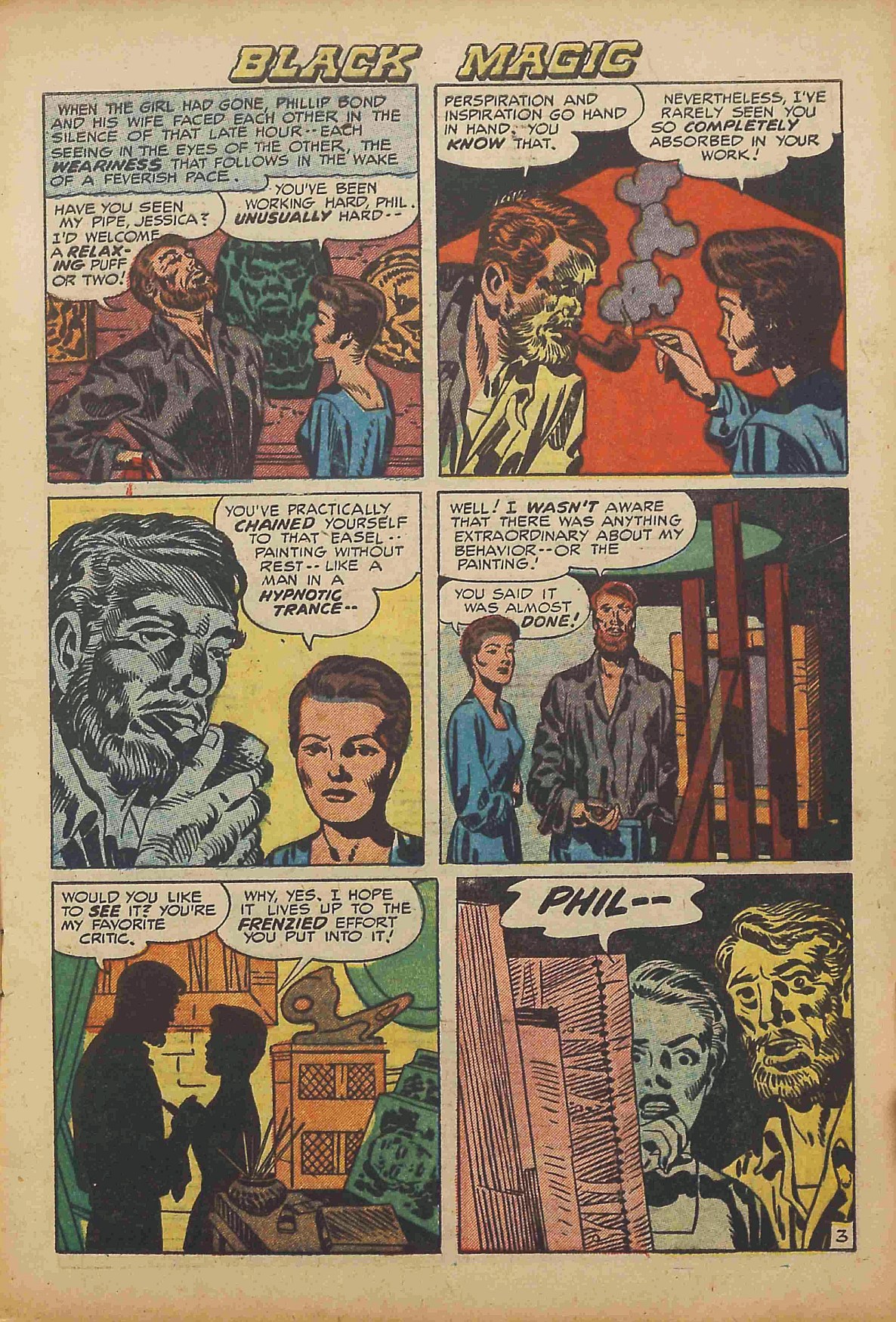 Read online Black Magic (1950) comic -  Issue #23 - 5