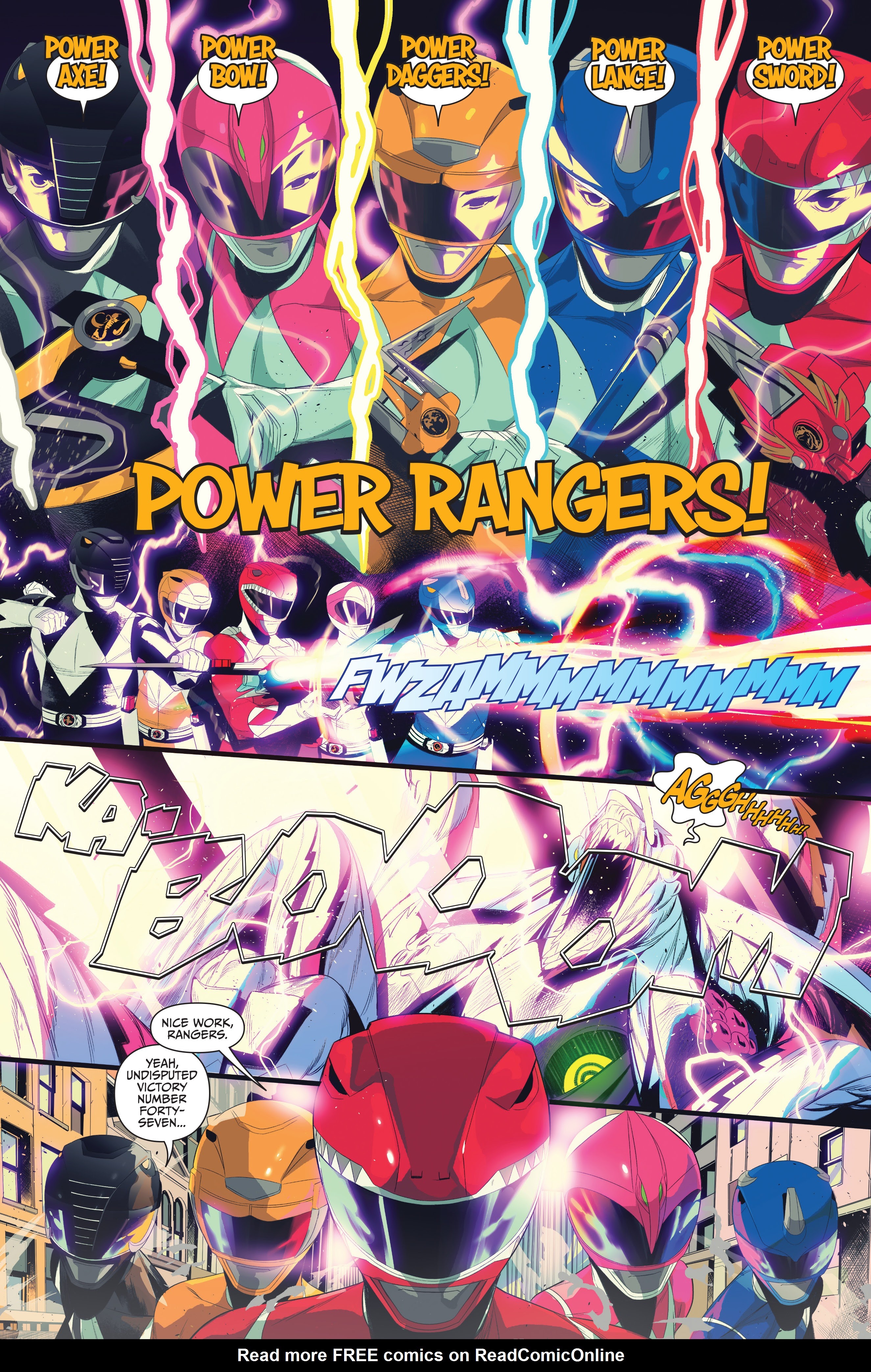 Read online Mighty Morphin Power Rangers: Teenage Mutant Ninja Turtles comic -  Issue # _TPB - 10