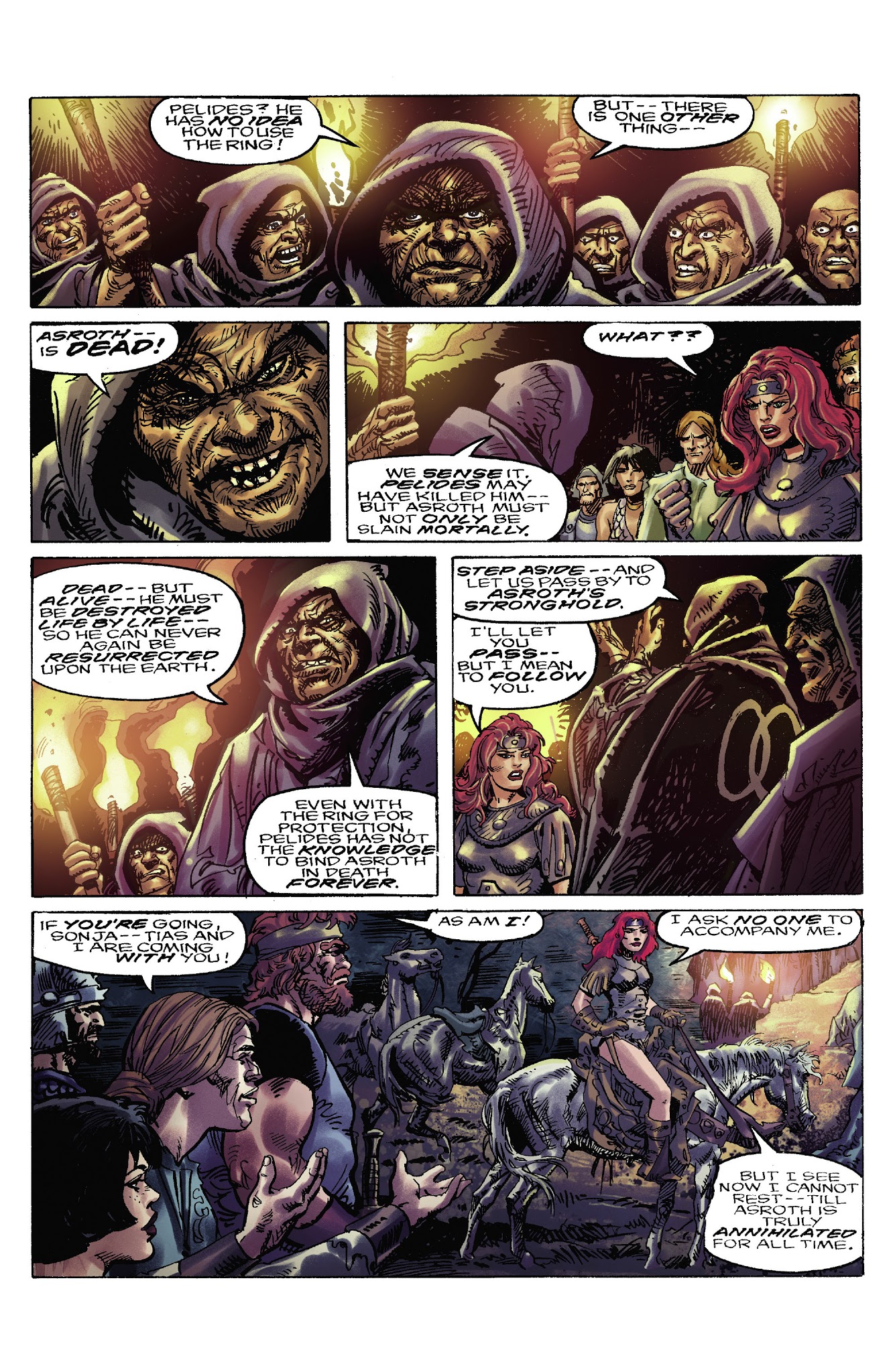 Read online Classic Red Sonja Re-Mastered comic -  Issue #4 - 9