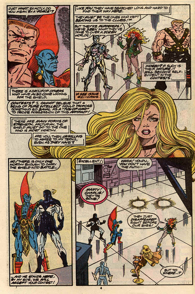 Read online Guardians of the Galaxy (1990) comic -  Issue #5 - 5