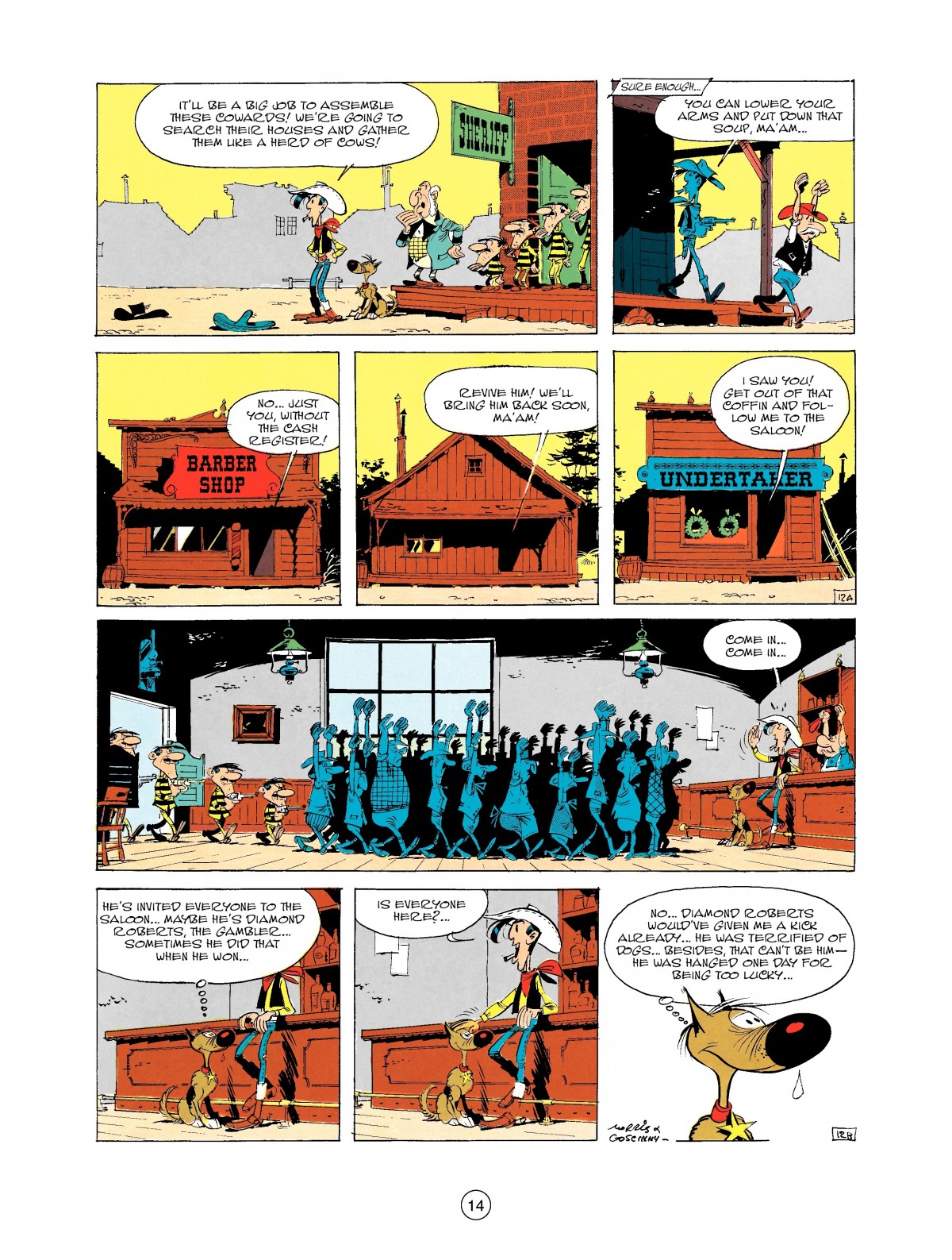 Read online A Lucky Luke Adventure comic -  Issue #36 - 14