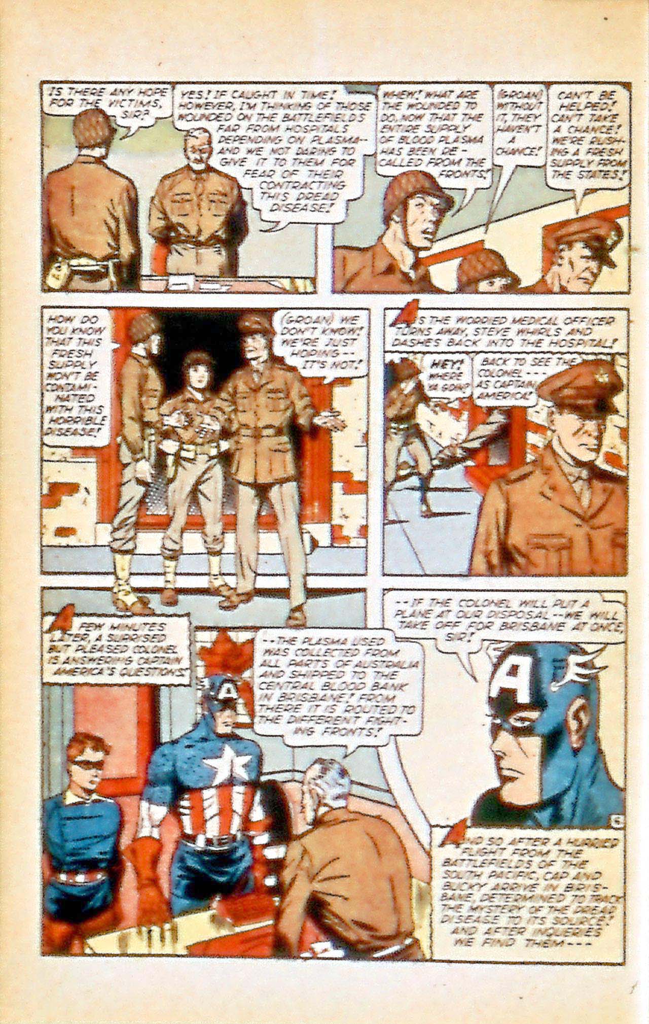 Read online Captain America Comics comic -  Issue #36 - 8