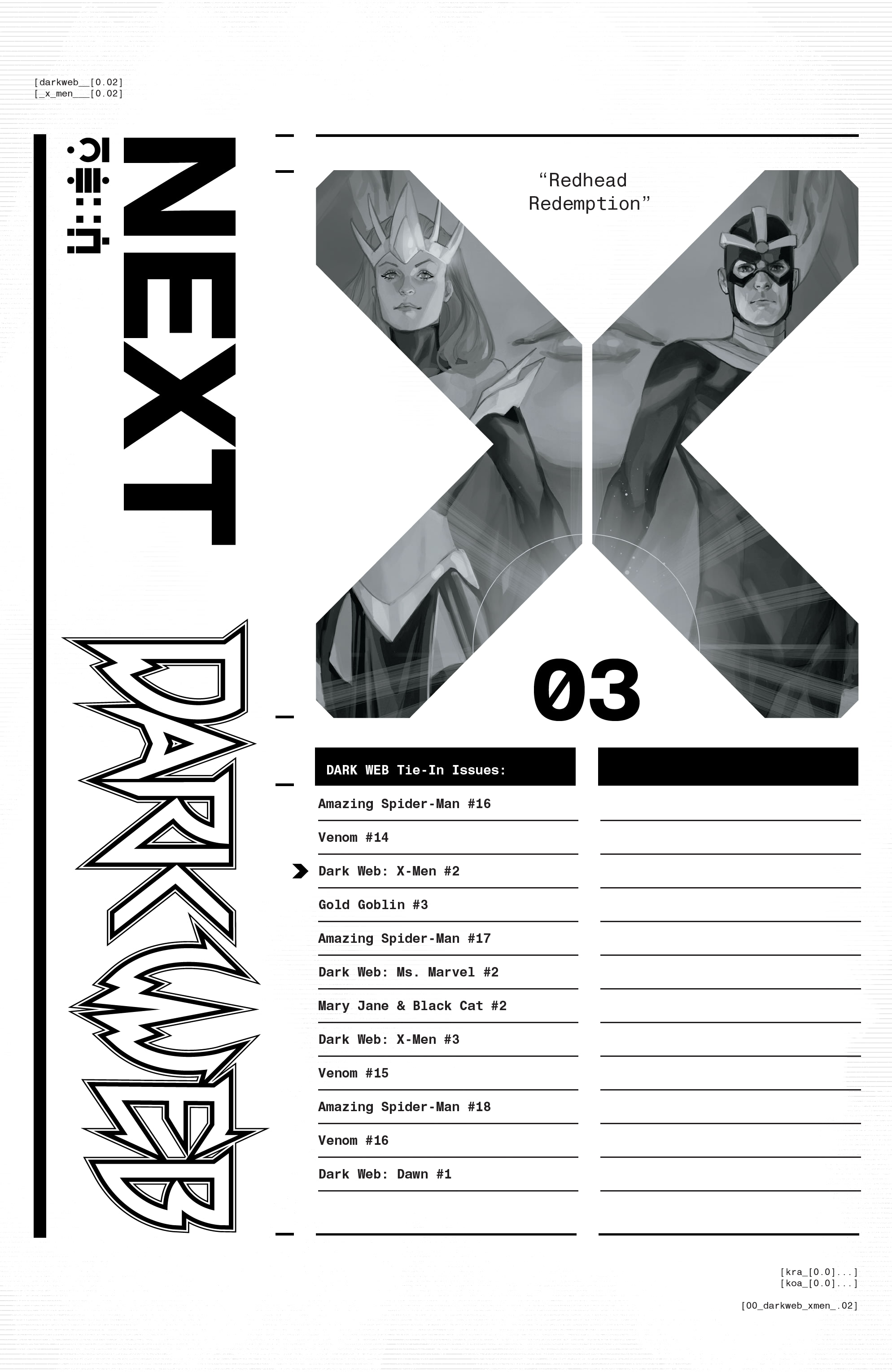 Read online Dark Web: X-Men comic -  Issue #2 - 26