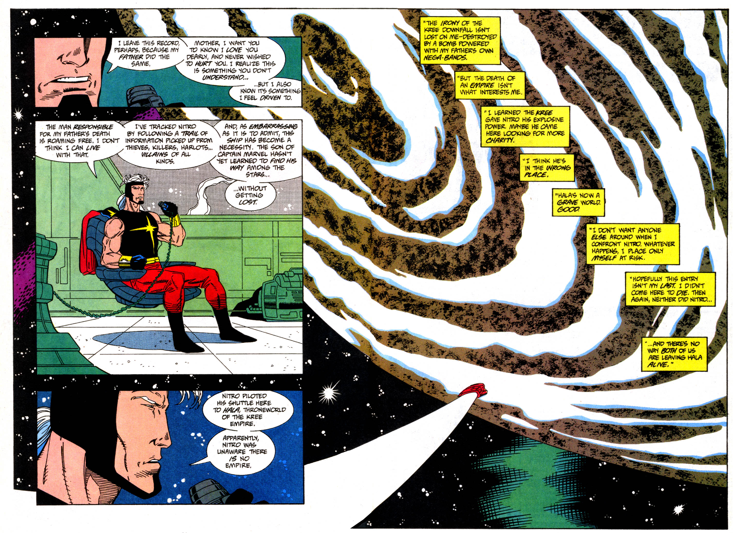 Read online Cosmic Powers comic -  Issue #4 - 18