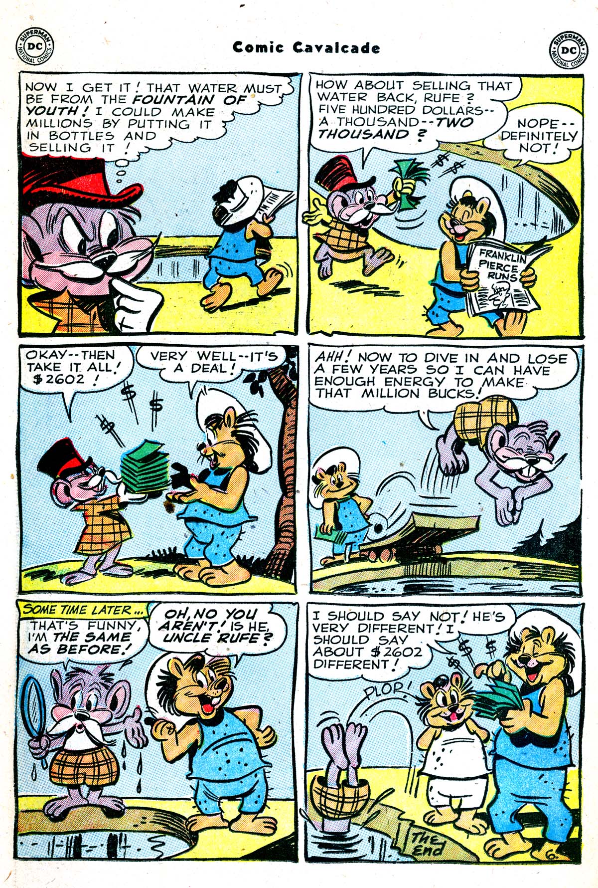 Read online Comic Cavalcade comic -  Issue #48 - 42