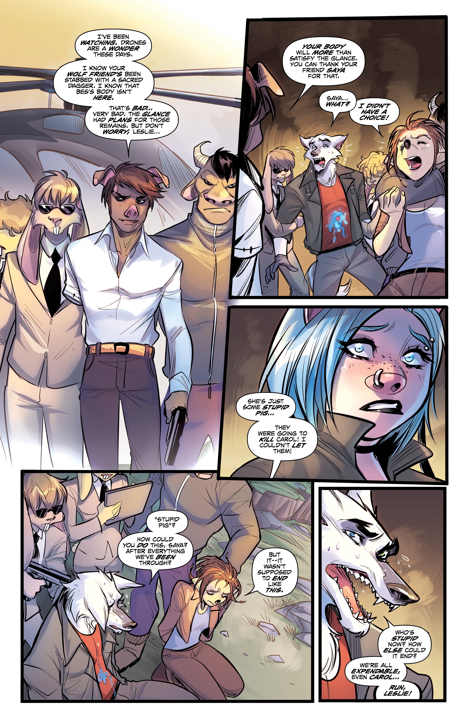 Read online Unnatural comic -  Issue #8 - 18