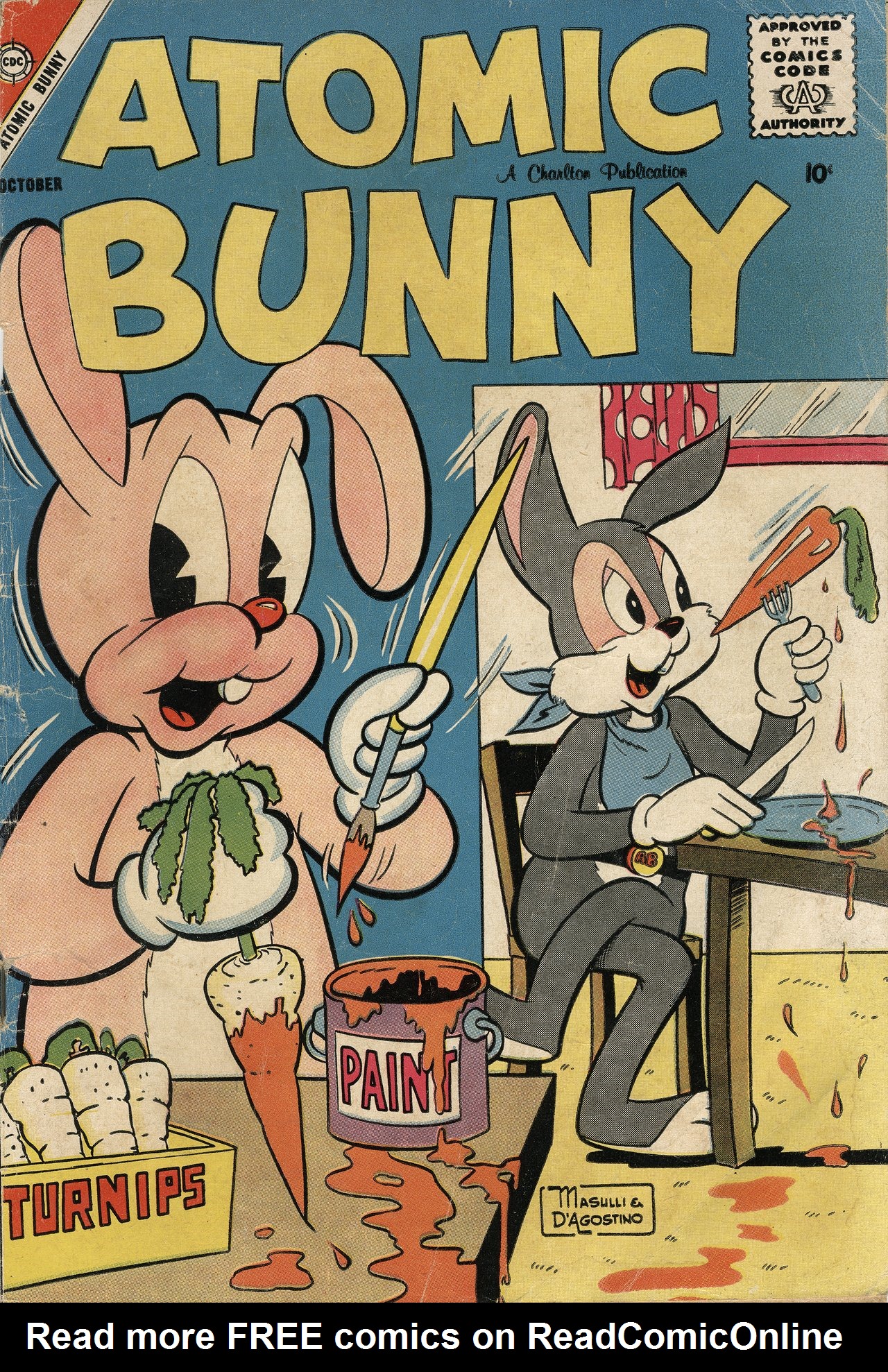 Read online Atomic Bunny comic -  Issue #13 - 1